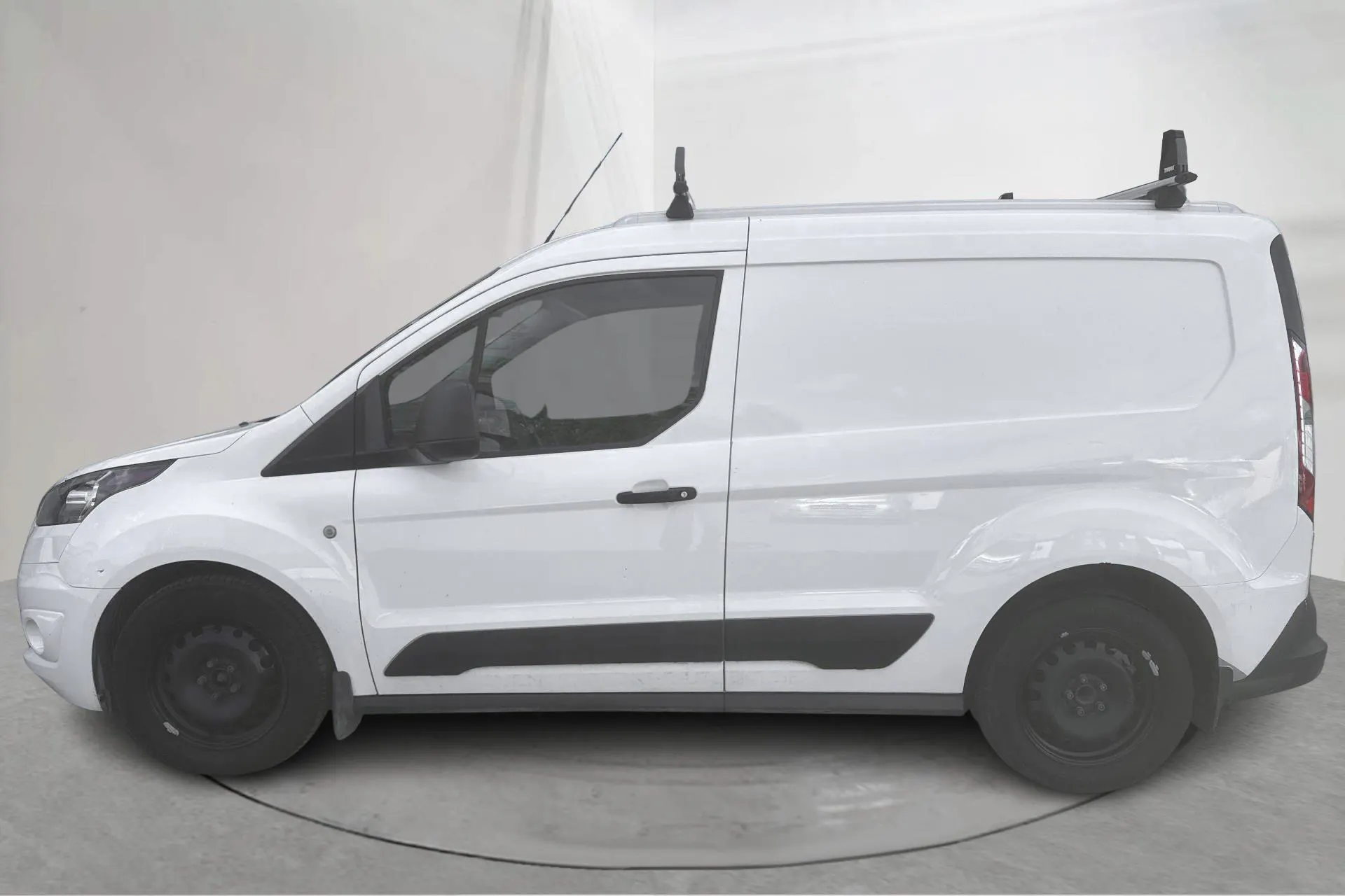 Presentation photo 2 of 15: Ford Transit Connect 1.5 TDCi (100hk) - 8 099 Scandinavian mile - Manual - white - 2016