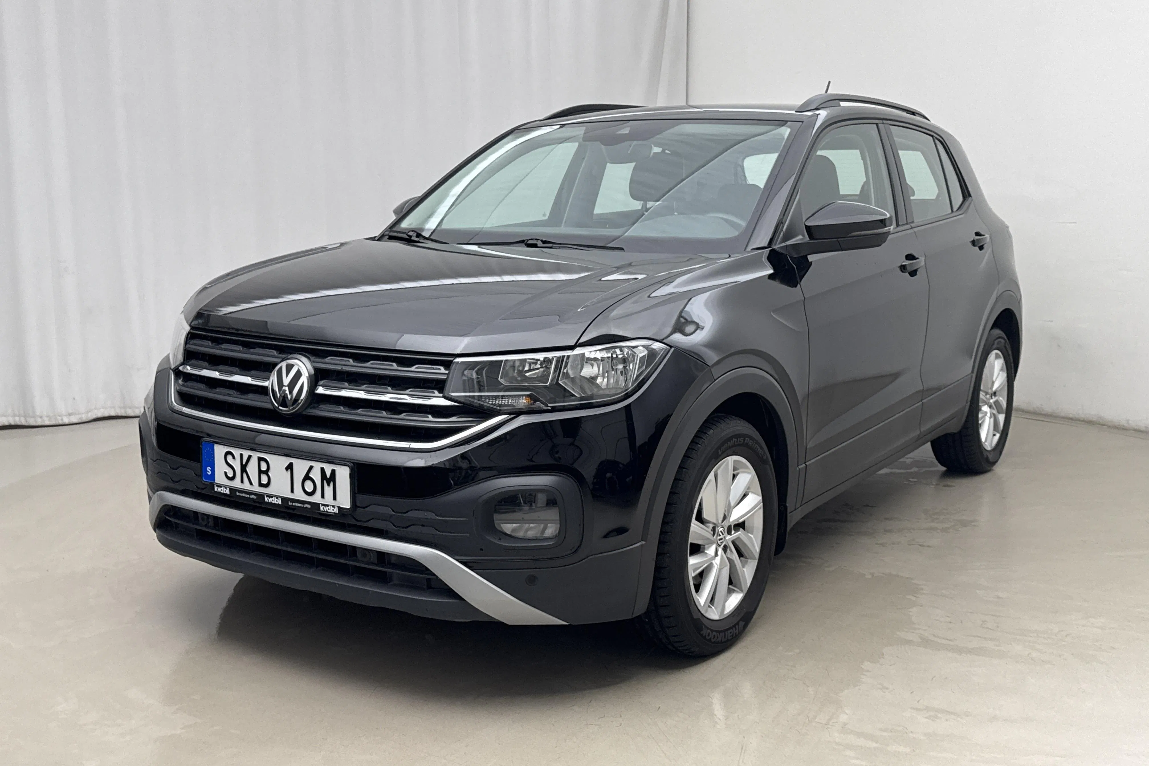 Presentation photo 1 of 14: VW T-Cross 1.0 TSI (95hk) - 60 260 km - Manual - black - 2019