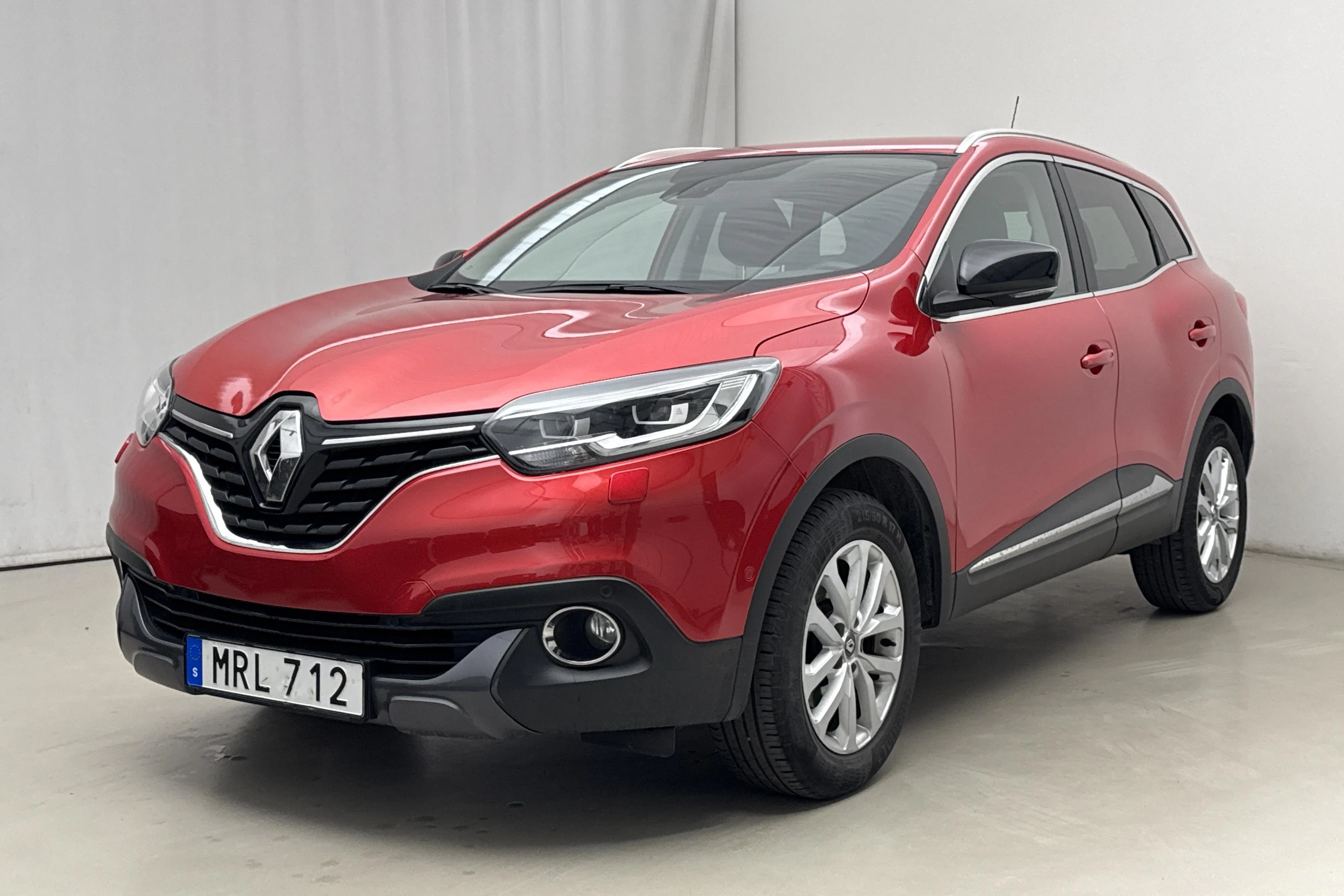 Presentationsfoto 1 av 18: Renault Kadjar 1.5 dCi (110hk) - 3 035 mil - Manuell - röd - 2017