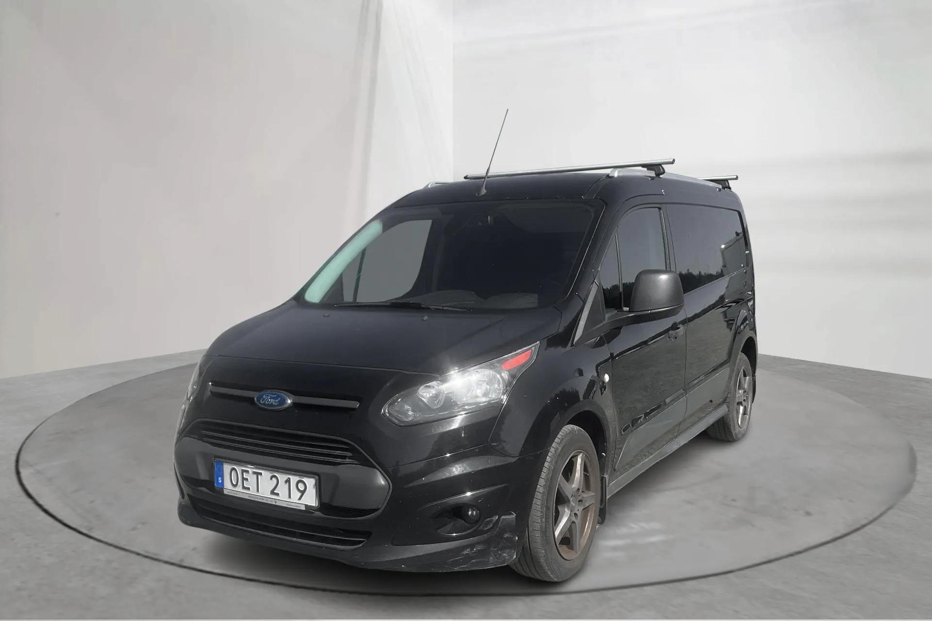 Presentation photo 1 of 13: Ford Transit Connect 1.5 TDCi (120hk) - 241 740 km - Automatic - black - 2016