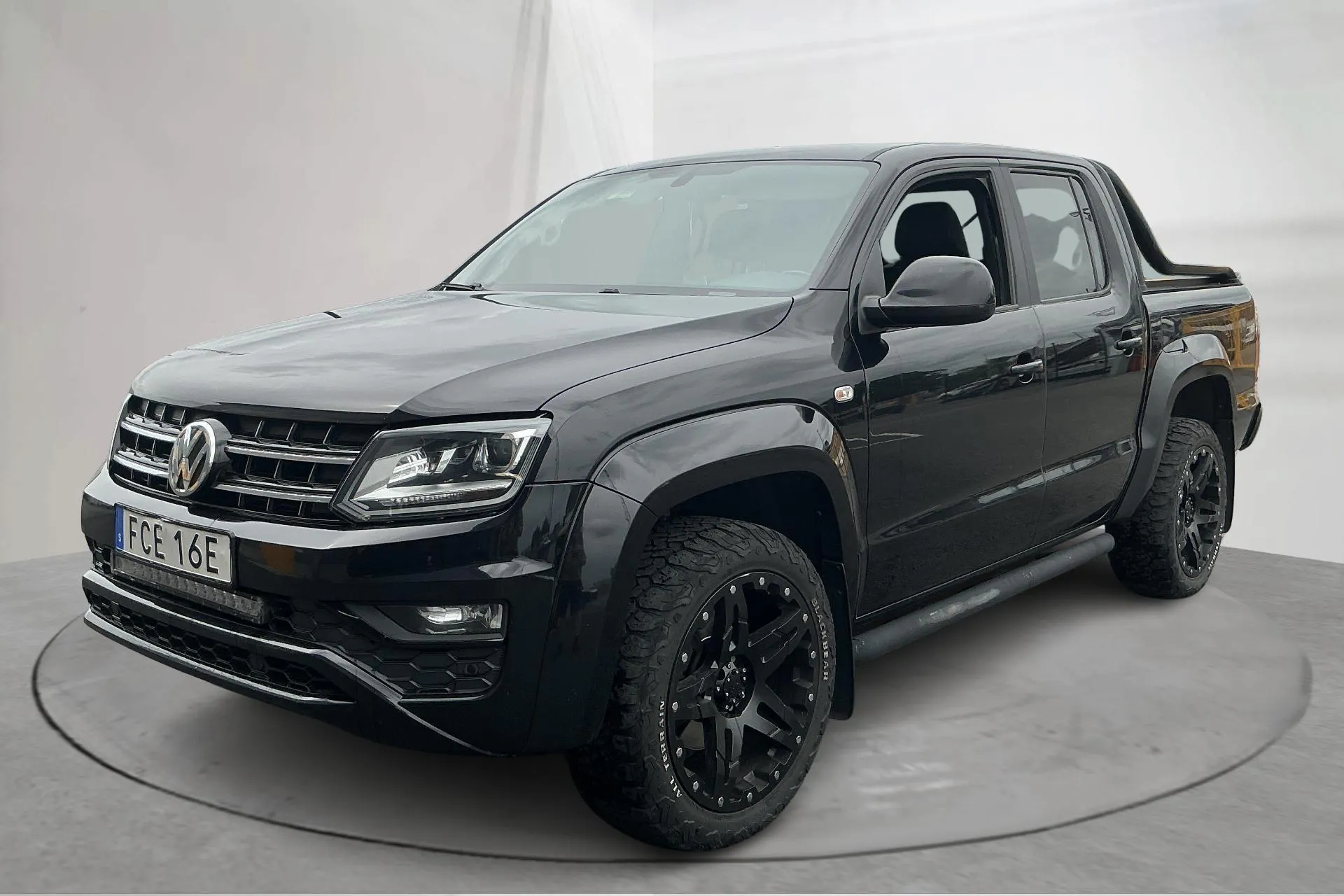 Presentationsfoto 1 av 17: VW Amarok 3.0 TDI 4motion (258hk) - 21 800 mil - Automat - svart - 2019