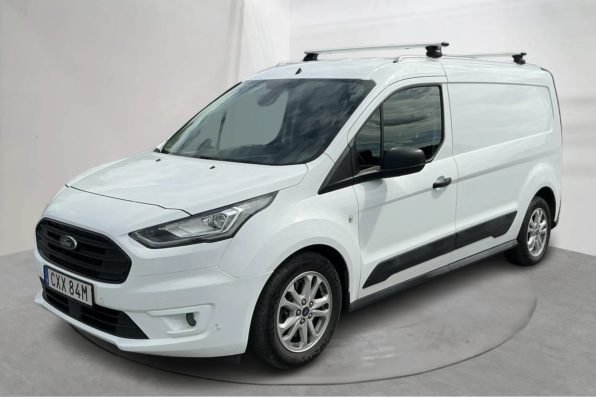Presentationsfoto 1 av 19: Ford Transit Connect 1.5 EcoBlue (100hk) - 8 493 mil - Automat - vit - 2021