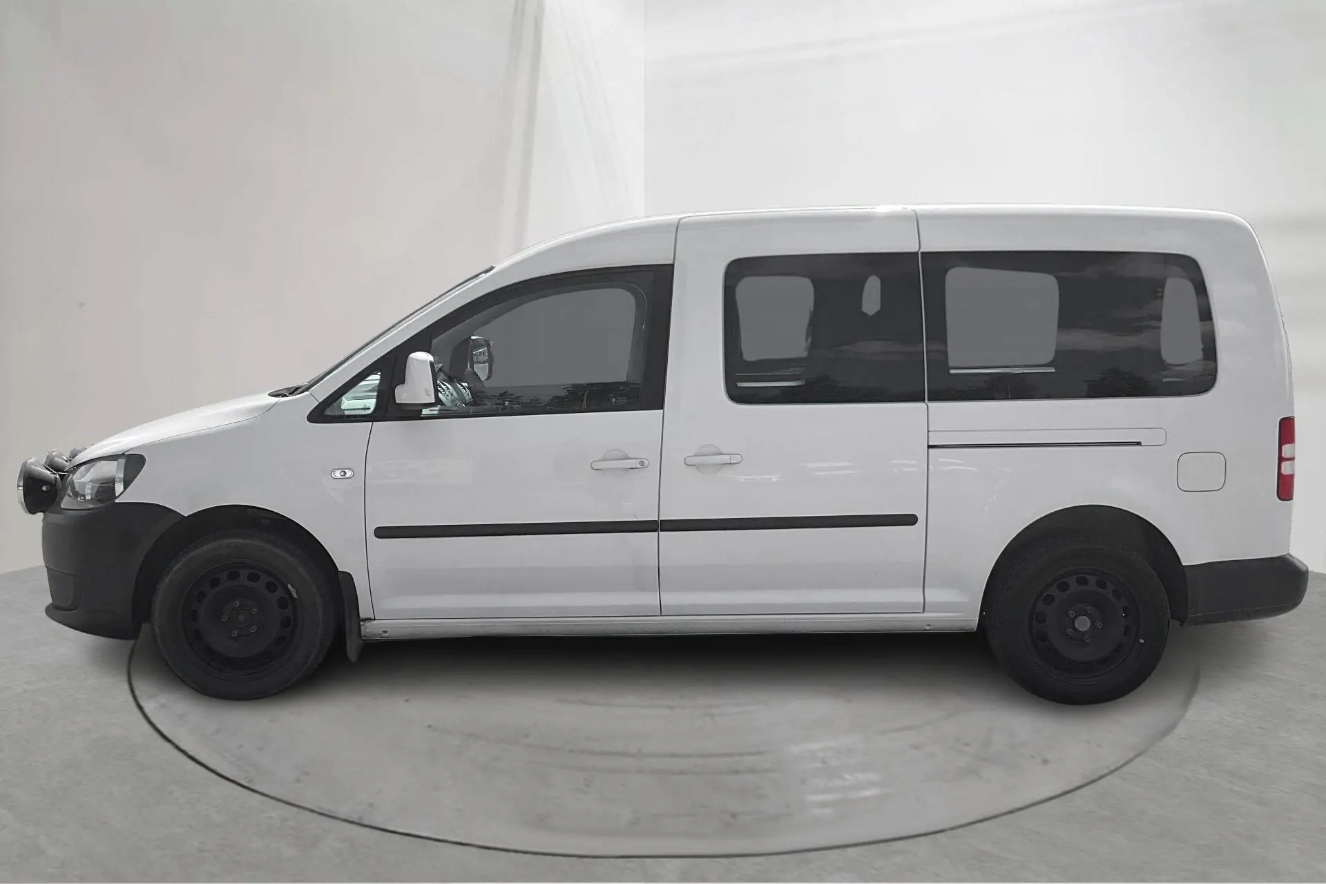 Presentationsfoto 2 av 13: VW Caddy Maxi Life 2.0 EcoFuel (109hk) - 14 356 mil - Manuell - vit - 2012