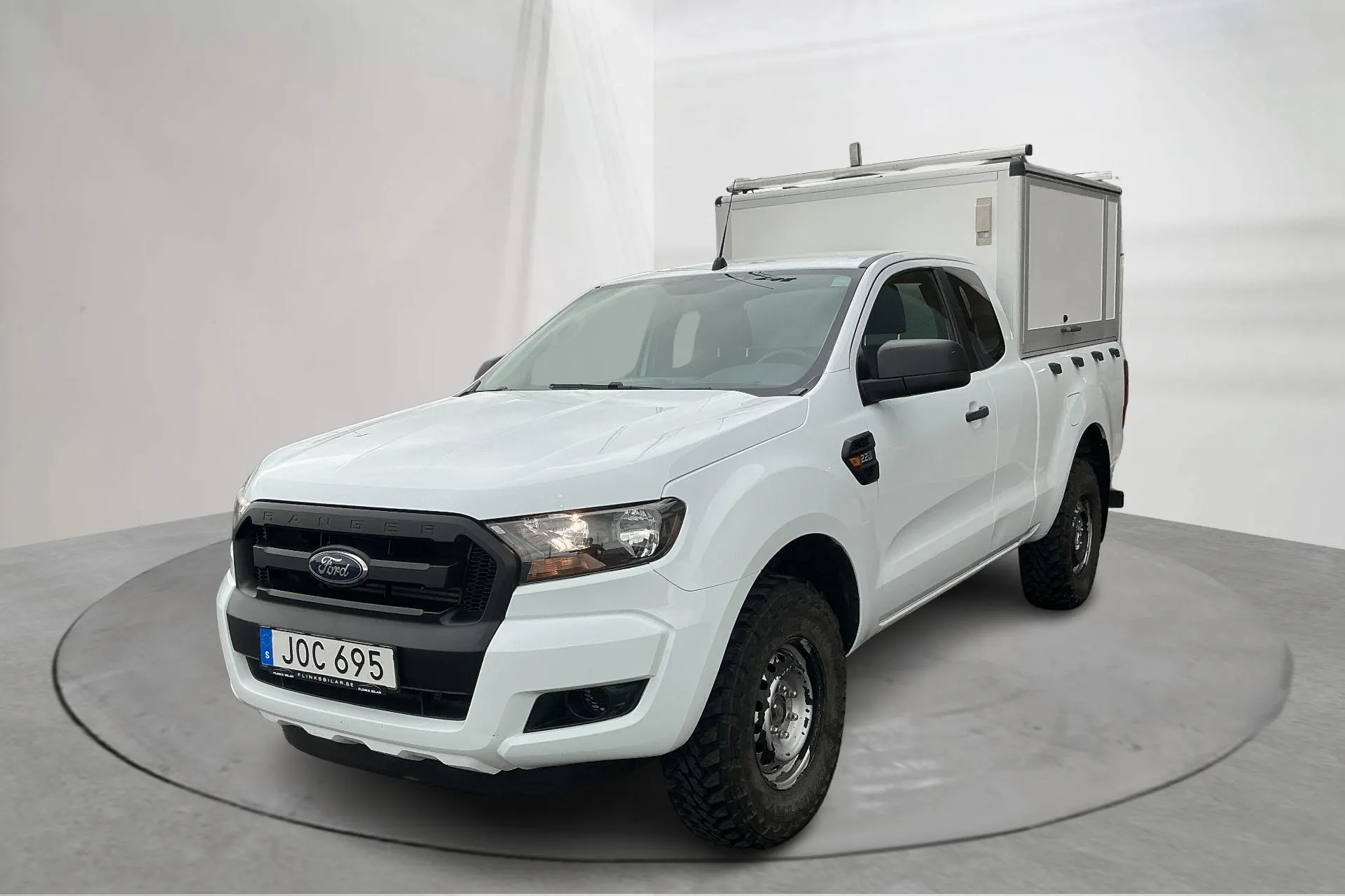 Presentationsfoto 1 av 13: Ford Ranger 2.2 TDCi 4WD (160hk) - 9 311 mil - Manuell - vit - 2017