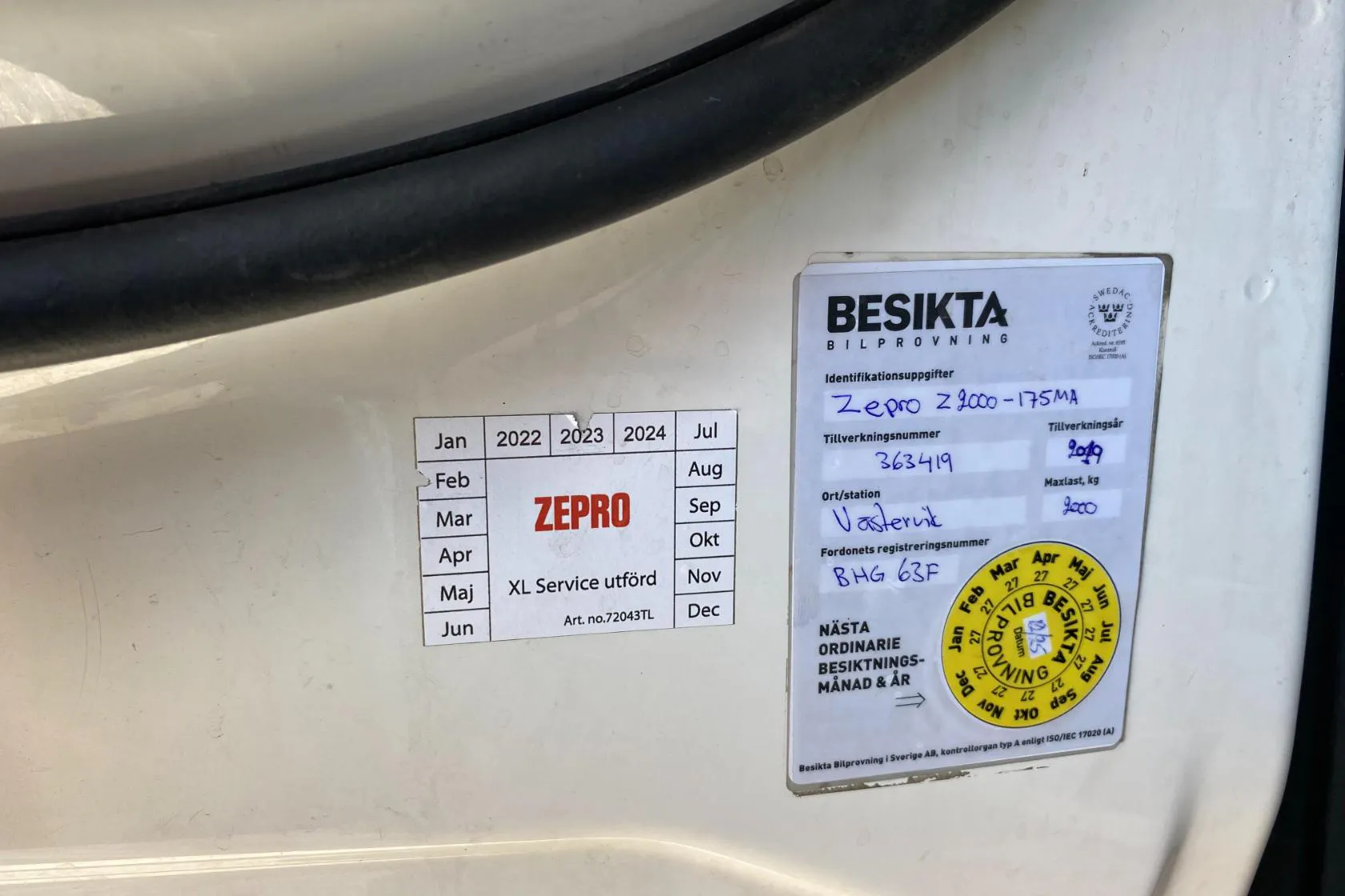 Presentation photo 63 of 63: SCANIA R450B 6X2*4 NB - 651 922 km - Automatic - white - 2019