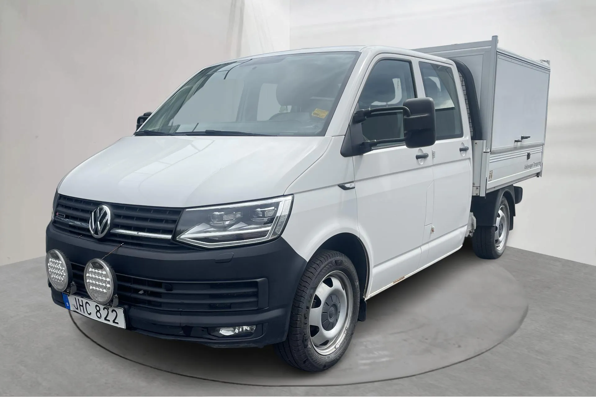 Presentation photo 1 of 13: VW Transporter T6 2.0 TDI BMT 4MOTION (150hk) - 126 270 km - Automatic - white - 2019