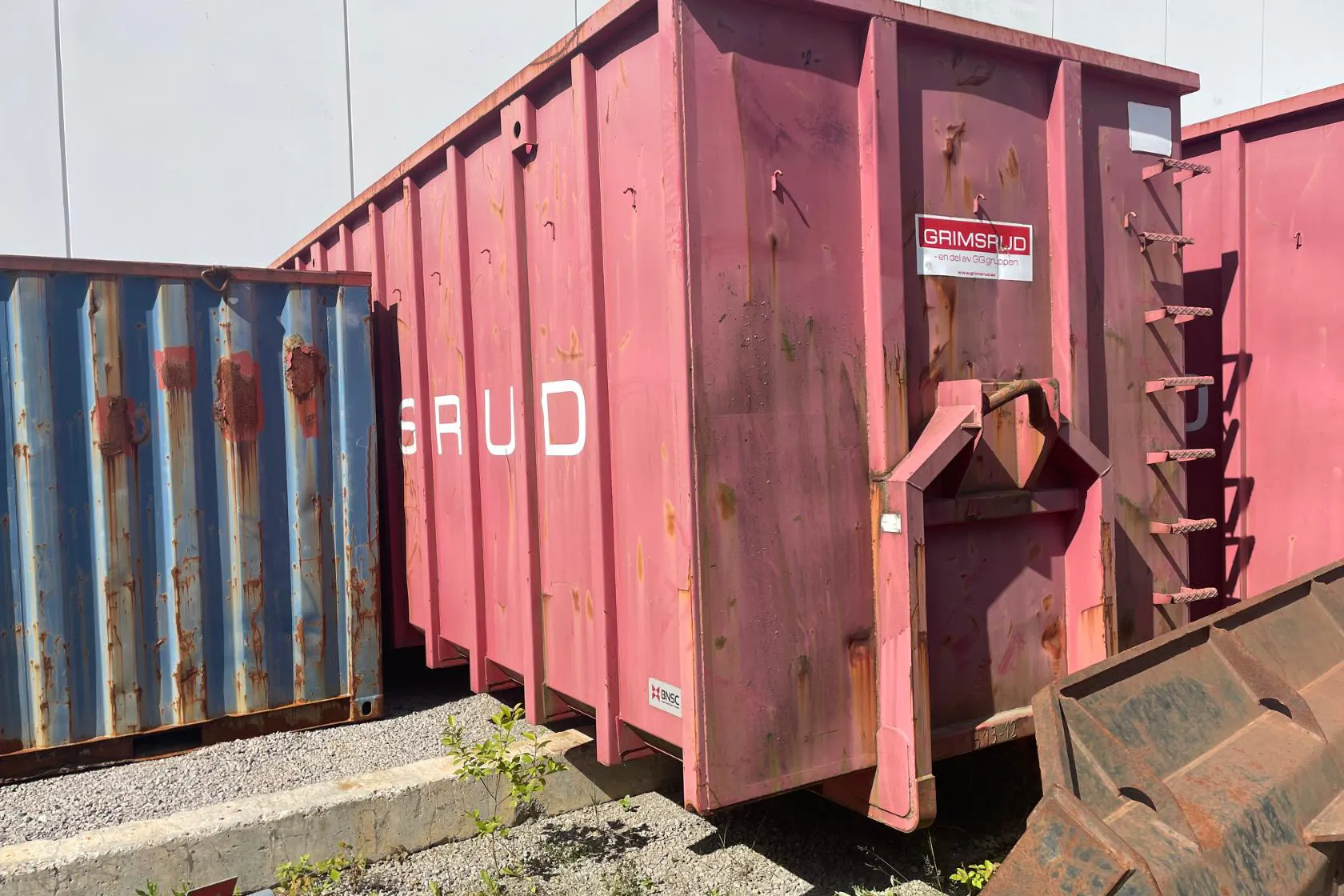 Presentation photo 12 of 12: BNSC Container på lastväxlarram - 0 km