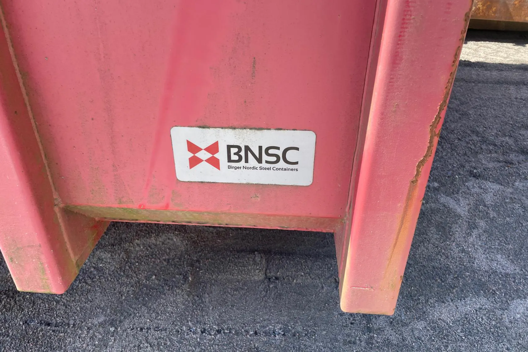 Presentation photo 14 of 14: BNSC Container på lastväxlarram - 0 km