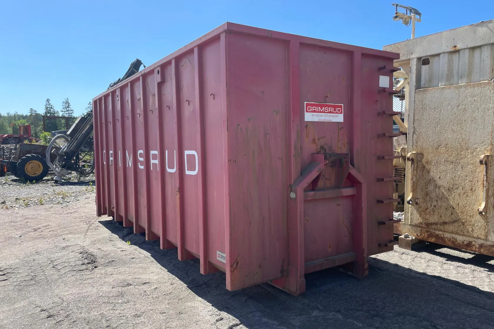 Presentation photo 1 of 14: BNSC Container på lastväxlarram - 0 km