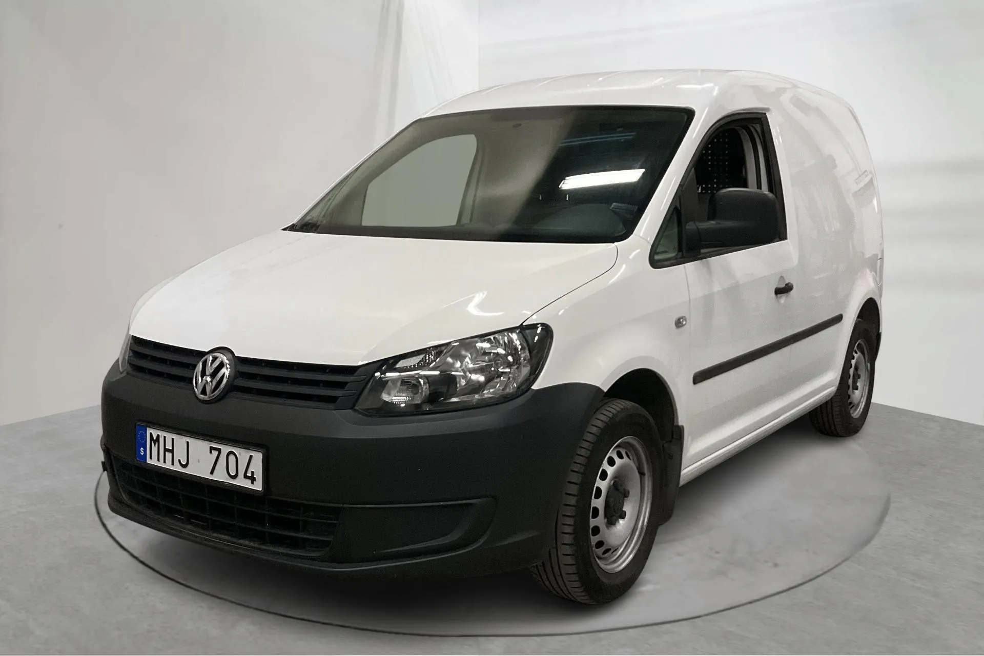 Presentationsfoto 1 av 13: VW Caddy 1.2 TSI Skåp (85hk) - 11 878 mil - Manuell - vit - 2012