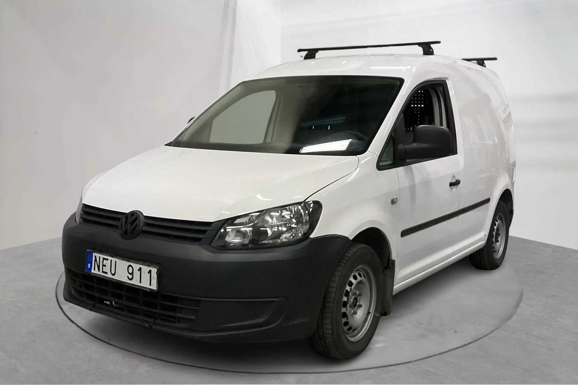 Presentation photo 1 of 15: VW Caddy 1.2 TSI Skåp (85hk) - 116 670 km - Manual - white - 2013