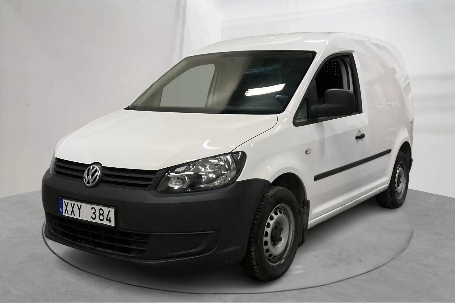 Presentation photo 1 of 16: VW Caddy 1.2 TSI Skåp (85hk) - 108 600 km - Manual - white - 2012