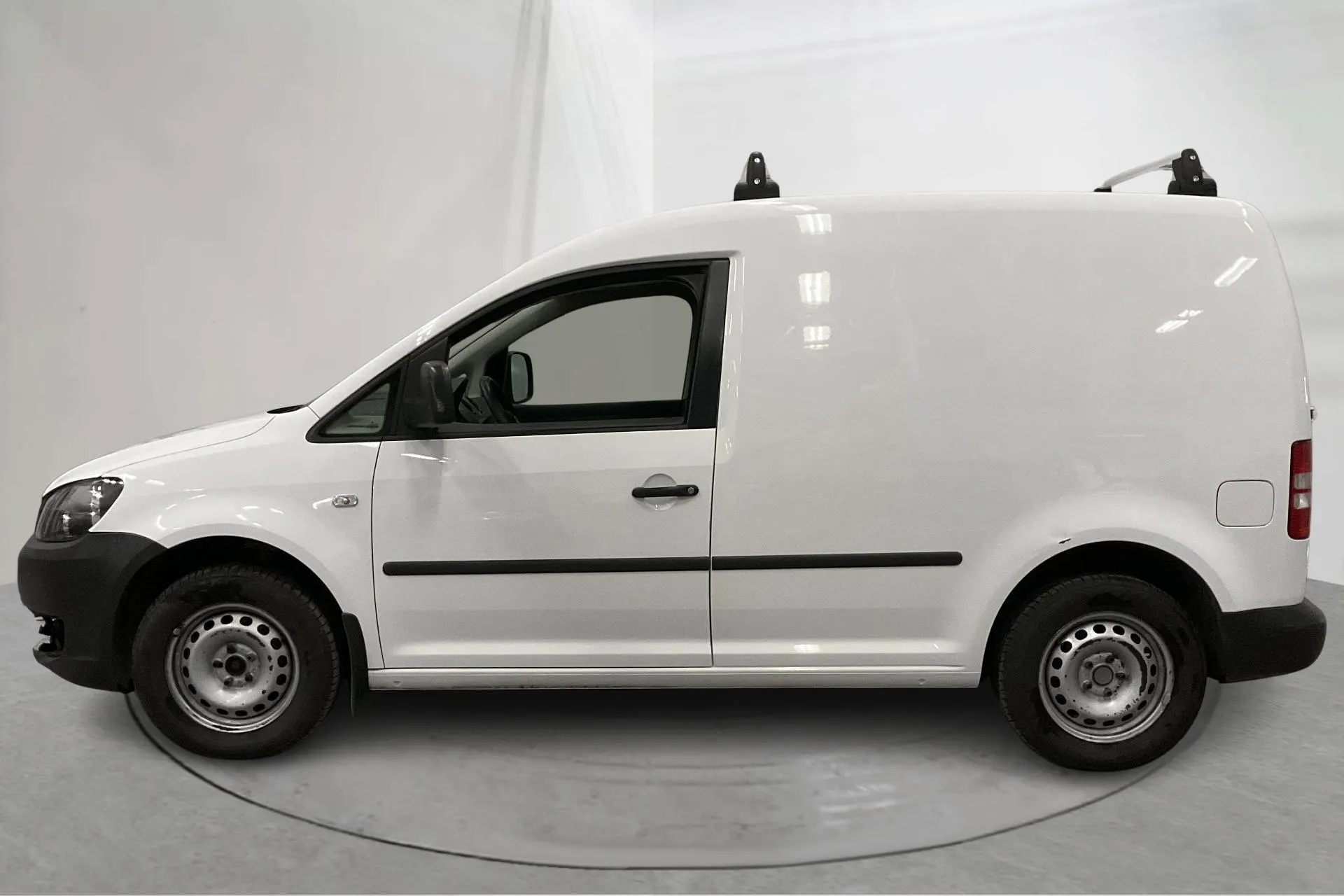 Presentation photo 2 of 14: VW Caddy 1.2 TSI Skåp (85hk) - 88 460 km - Manual - white - 2013