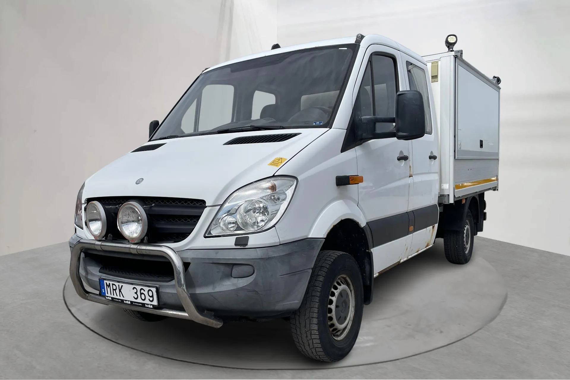 Presentation photo 1 of 19: Mercedes Sprinter 316 CDI Pickup/Chassi 4x4 (163hk) - 74 670 km - Manual - white - 2011