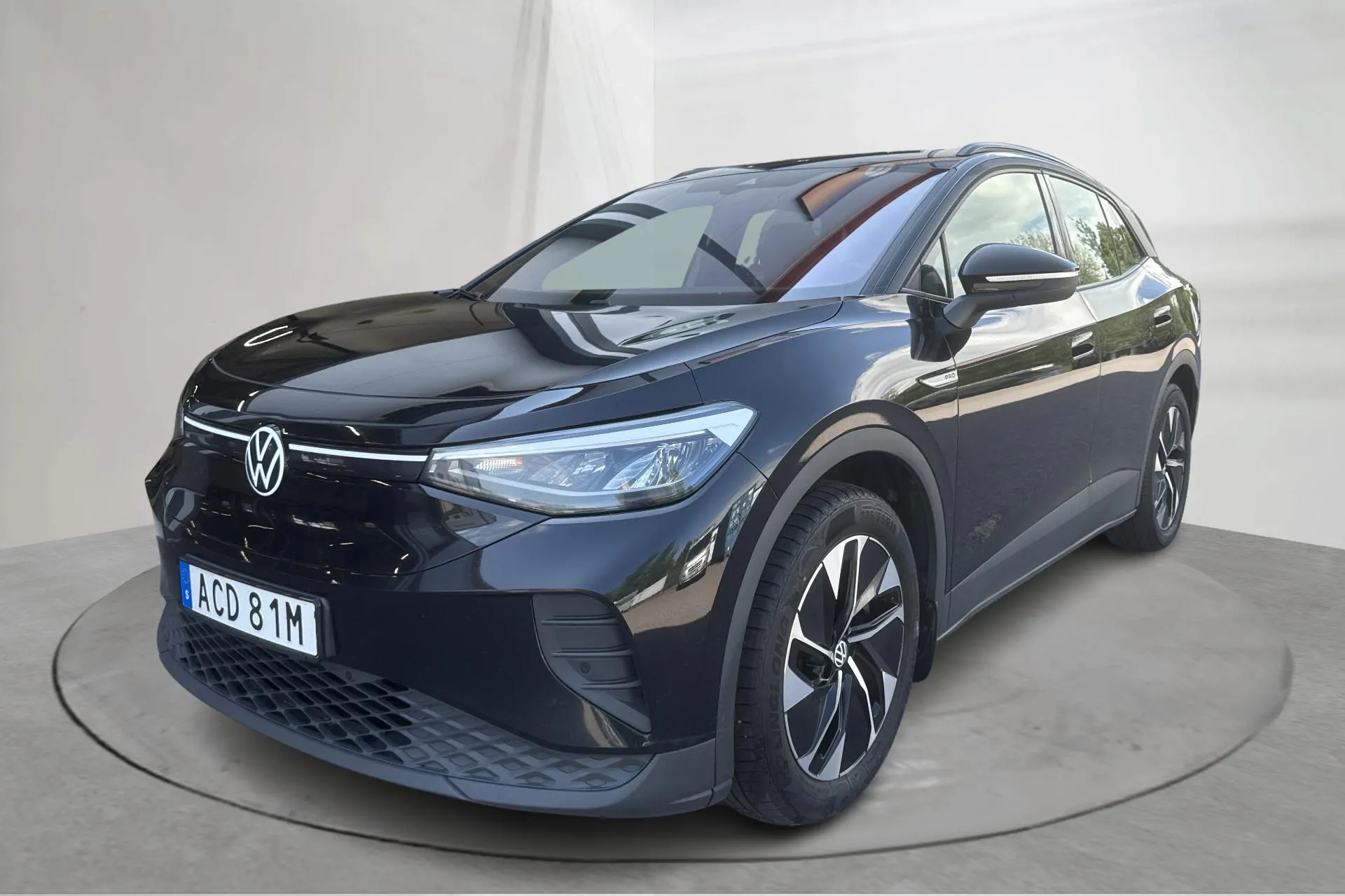Presentationsfoto 1 av 14: VW ID.4 77kWh (204hk) - 12 790 mil - Automat - svart - 2023