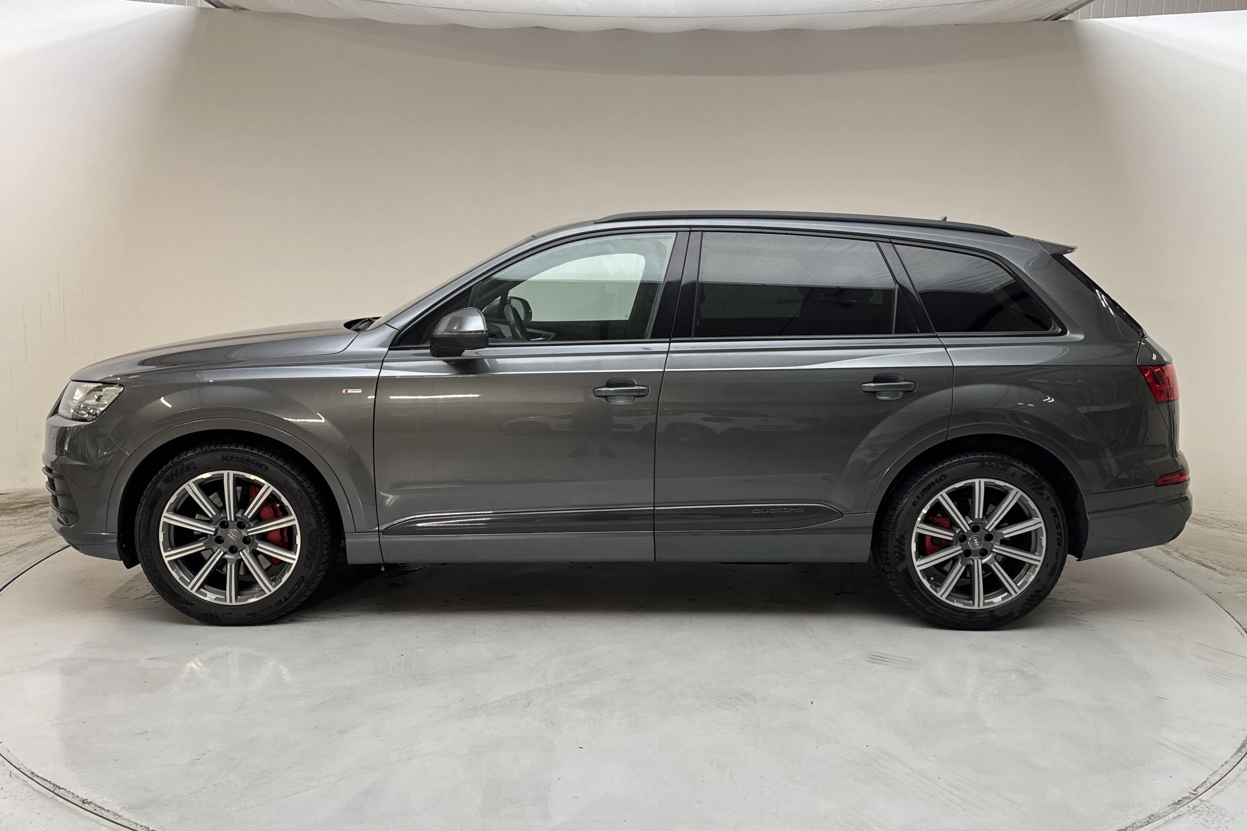 Presentation photo 2 of 18: Audi Q7 3.0 TDI quattro (272hk) - 202 780 km - Automatic - gray - 2017