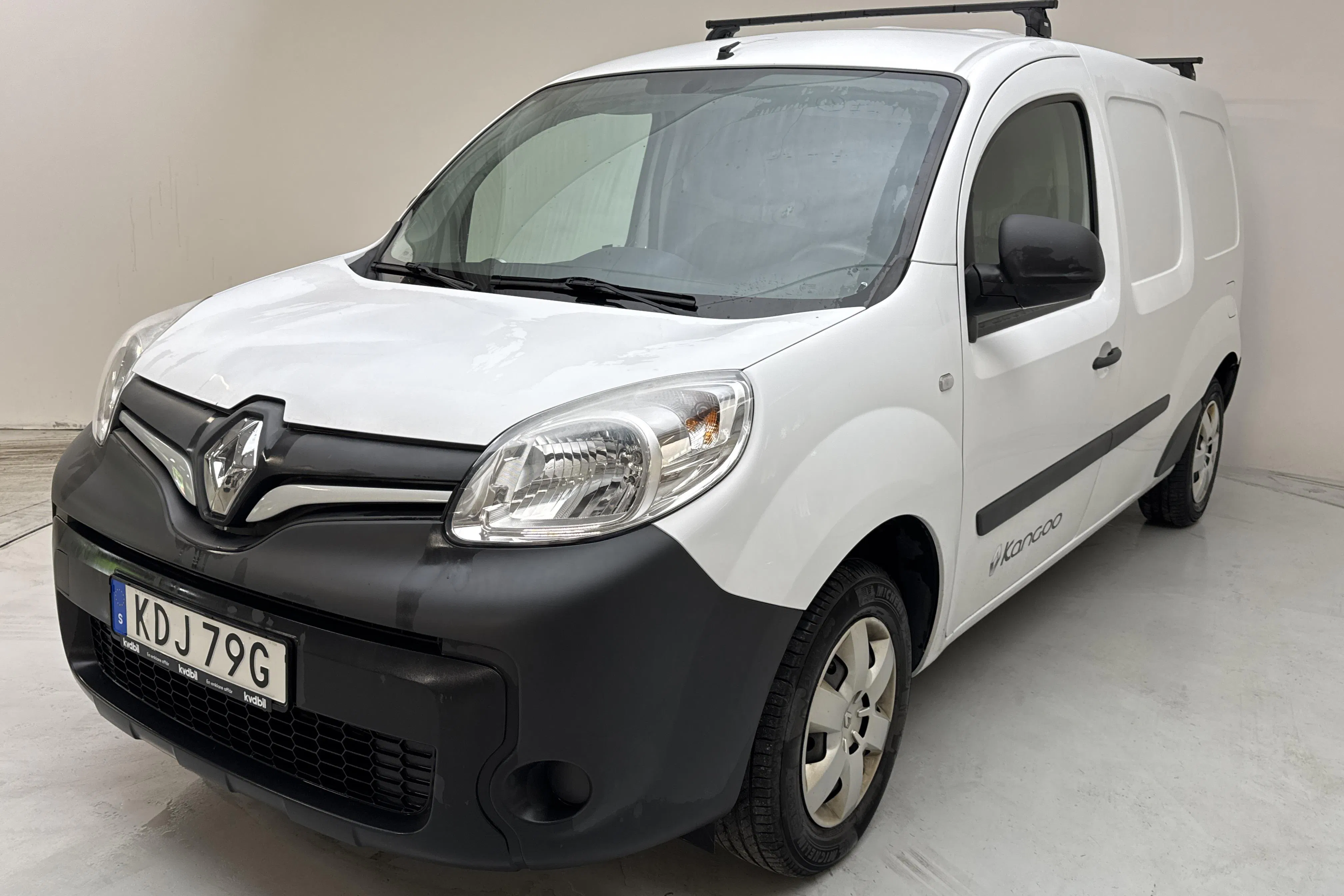 Presentation photo 1 of 11: Renault Kangoo 1.5 dCi Maxi Skåp (115hk) - 54 450 km - Manual - white - 2020