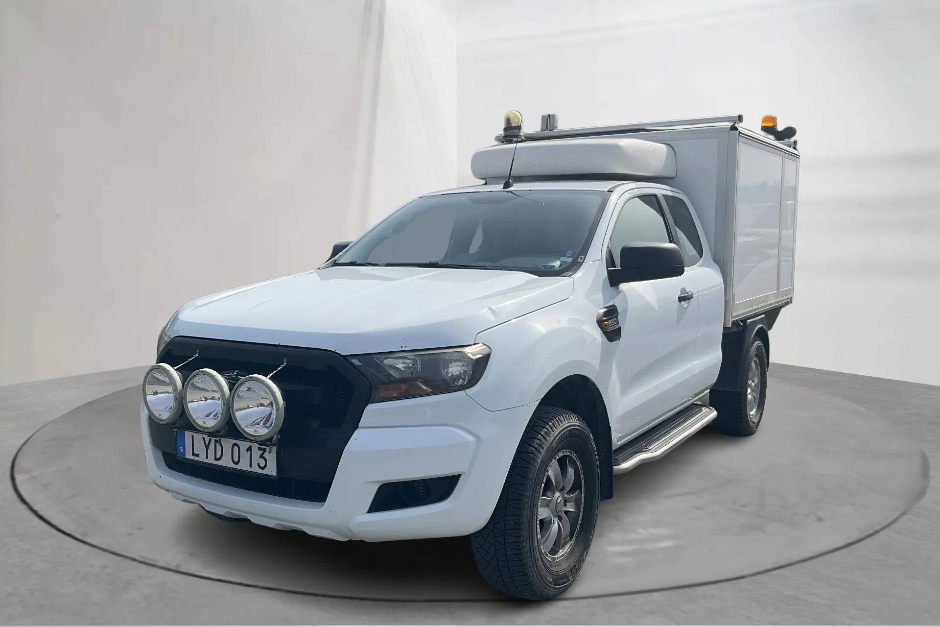 Presentation photo 1 of 14: Ford Ranger 2.2 TDCi 4WD (160hk) - 151 530 km - Manual - white - 2016