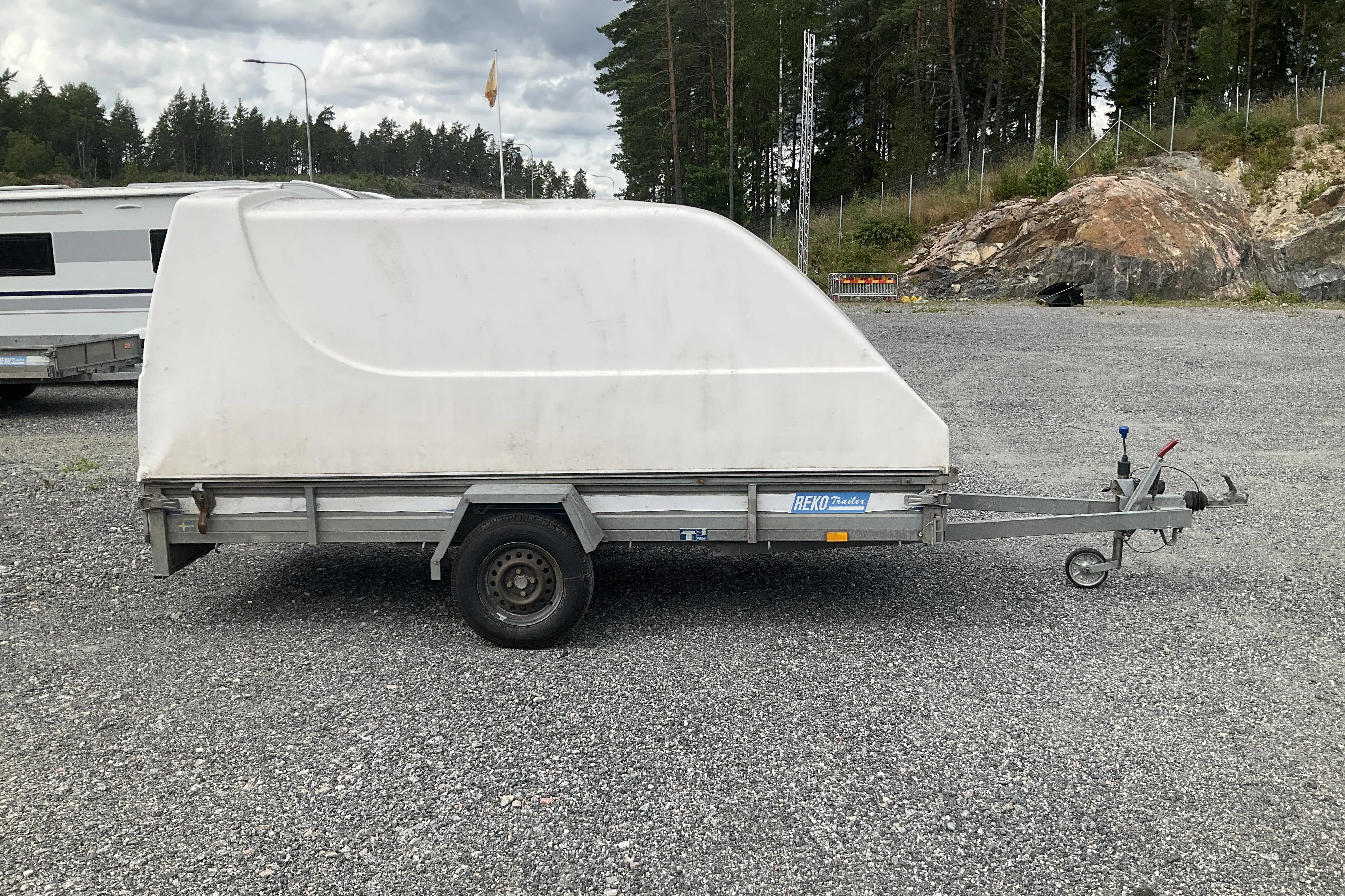 Presentationsfoto 2 av 14: REKO-Trailer FF 1938 Släpvagn - 0 km - grå - 2010