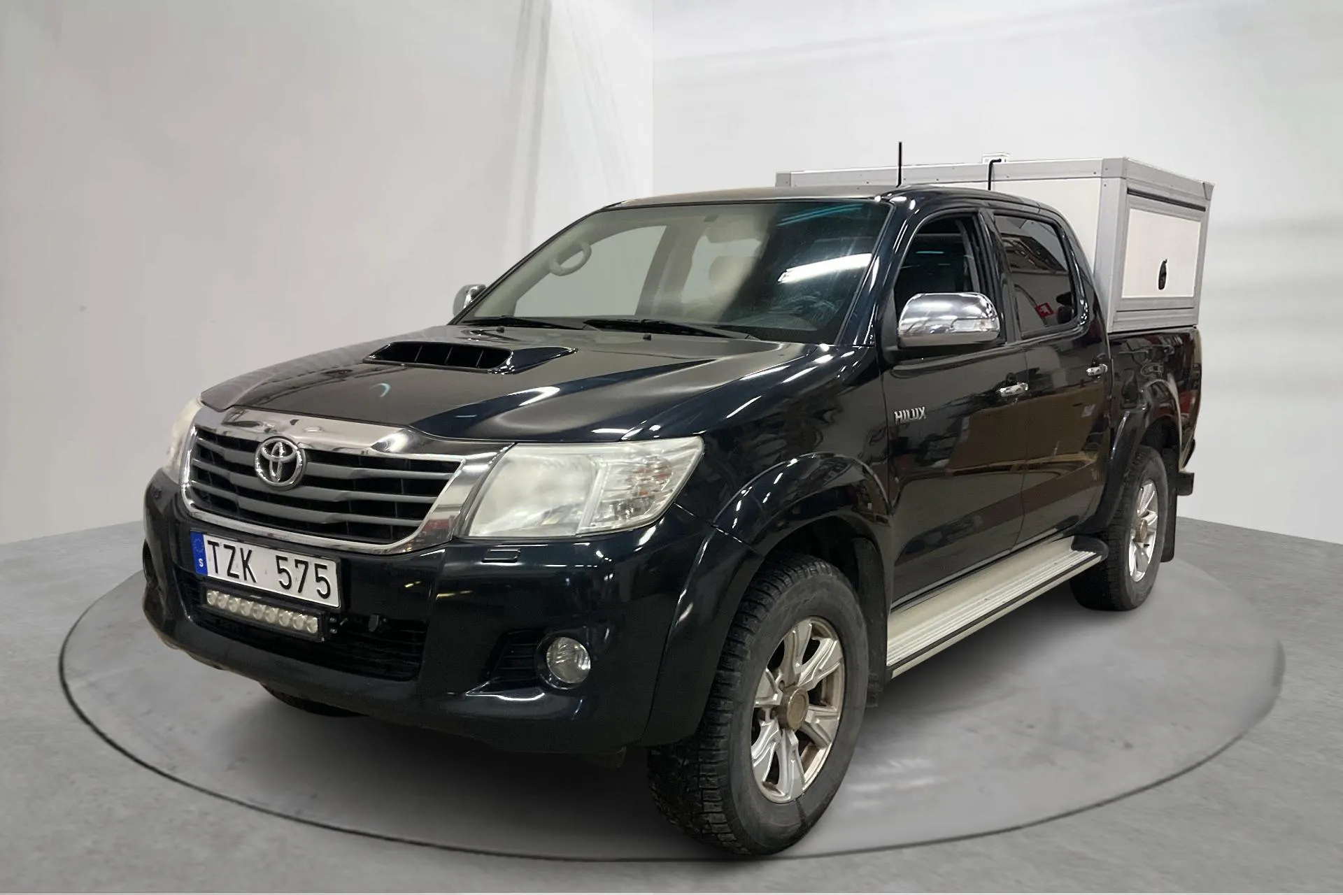Presentation photo 1 of 17: Toyota Hilux 3.0 D-4D 4WD (171hk) - 244 220 km - Automatic - dark blue - 2012