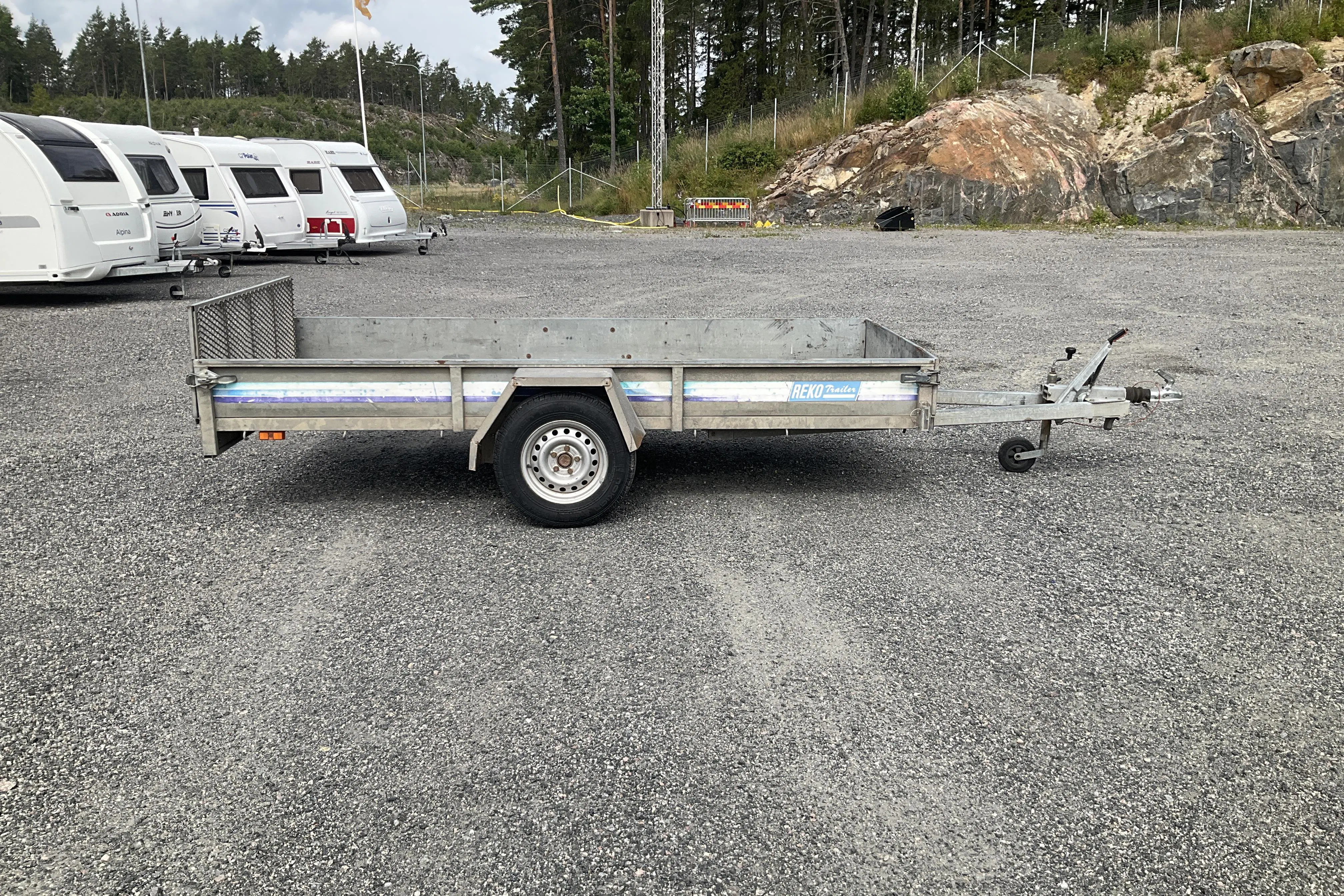 Presentationsfoto 2 av 10: REKO-Trailer 1300 T Släpvagn - 0 km - grå - 2000