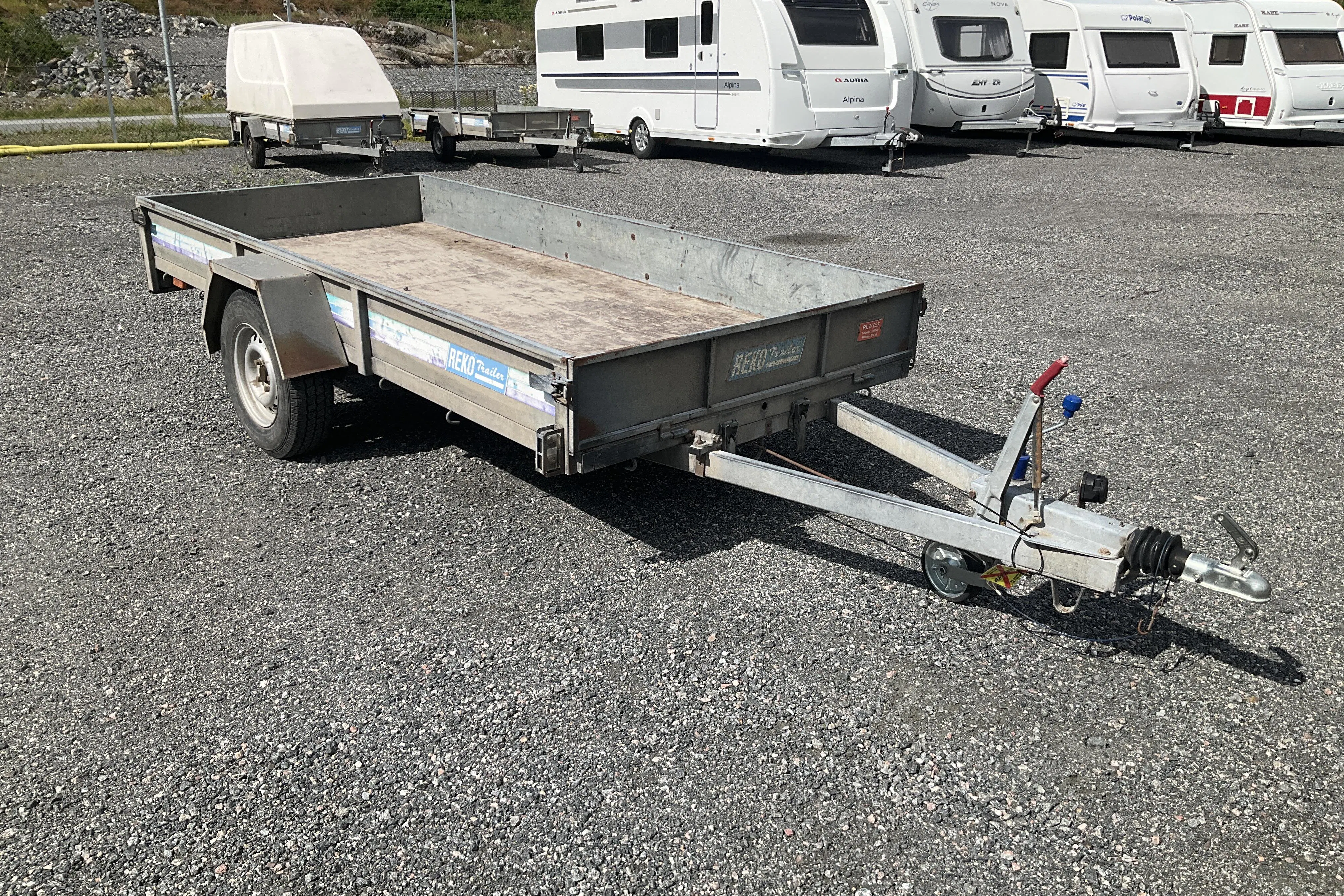 Presentation photo 1 of 17: REKO-Trailer 1300 T Släpvagn - 0 km - gray - 2000