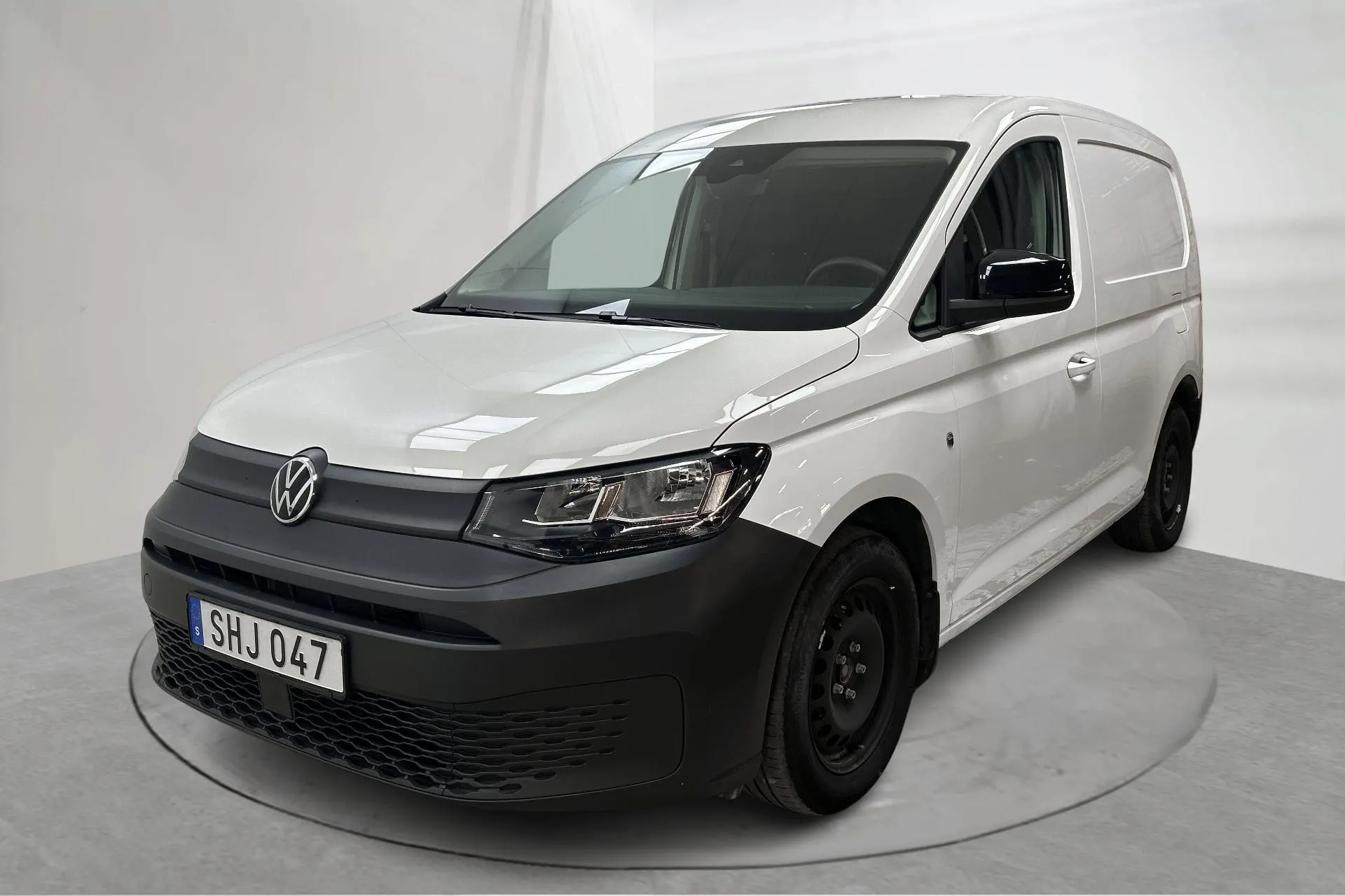 Presentation photo 1 of 16: VW Caddy Cargo 2.0 TDI Skåp 4MOTION (122hk) - 34 350 km - Manual - white - 2023