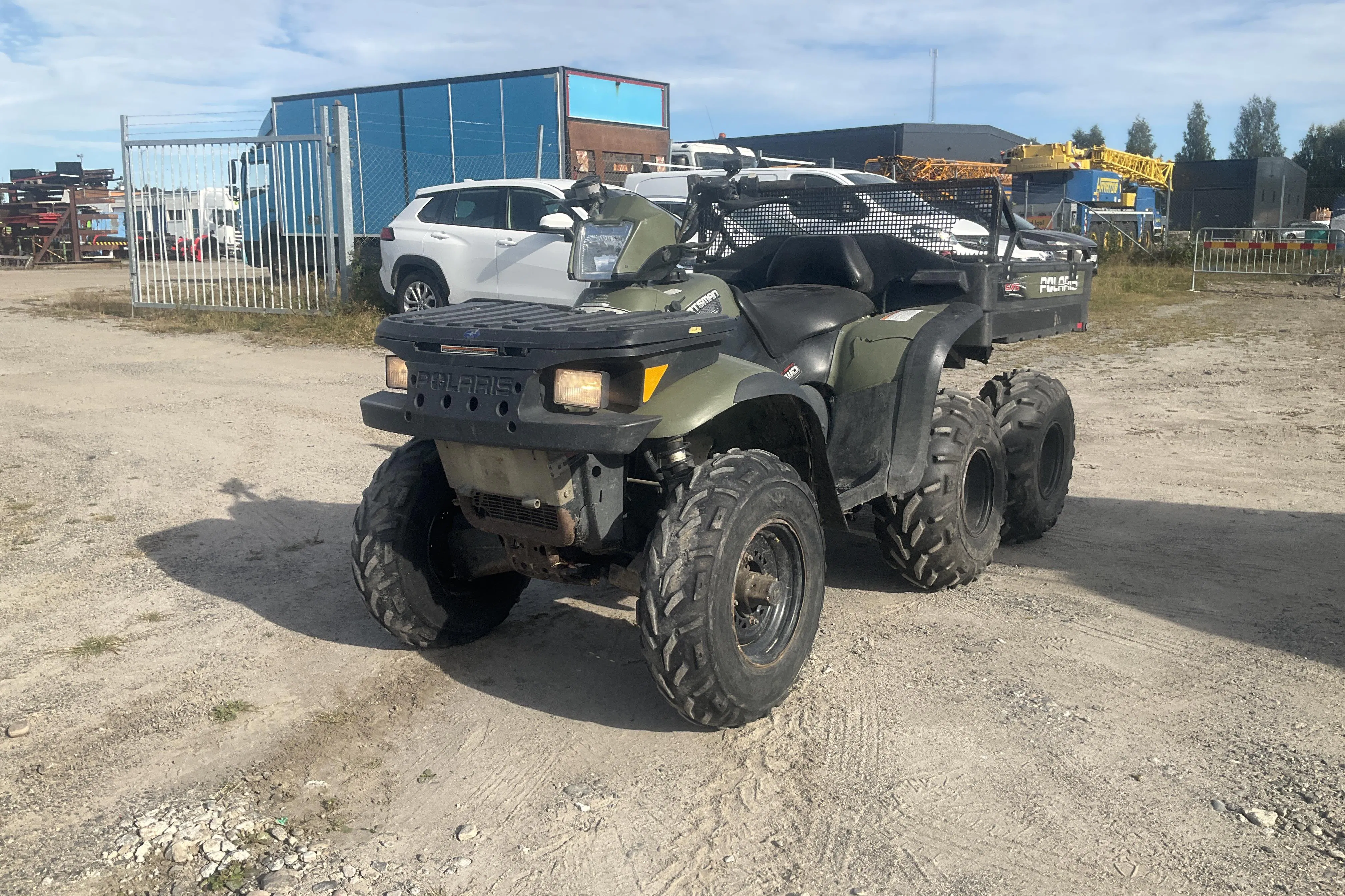 Presentation photo 1 of 19: POLARIS SPORTSMAN 6X6 SPORTSMAN 500 6X6 ATV - 2 920 km - Automatic - green - 2007