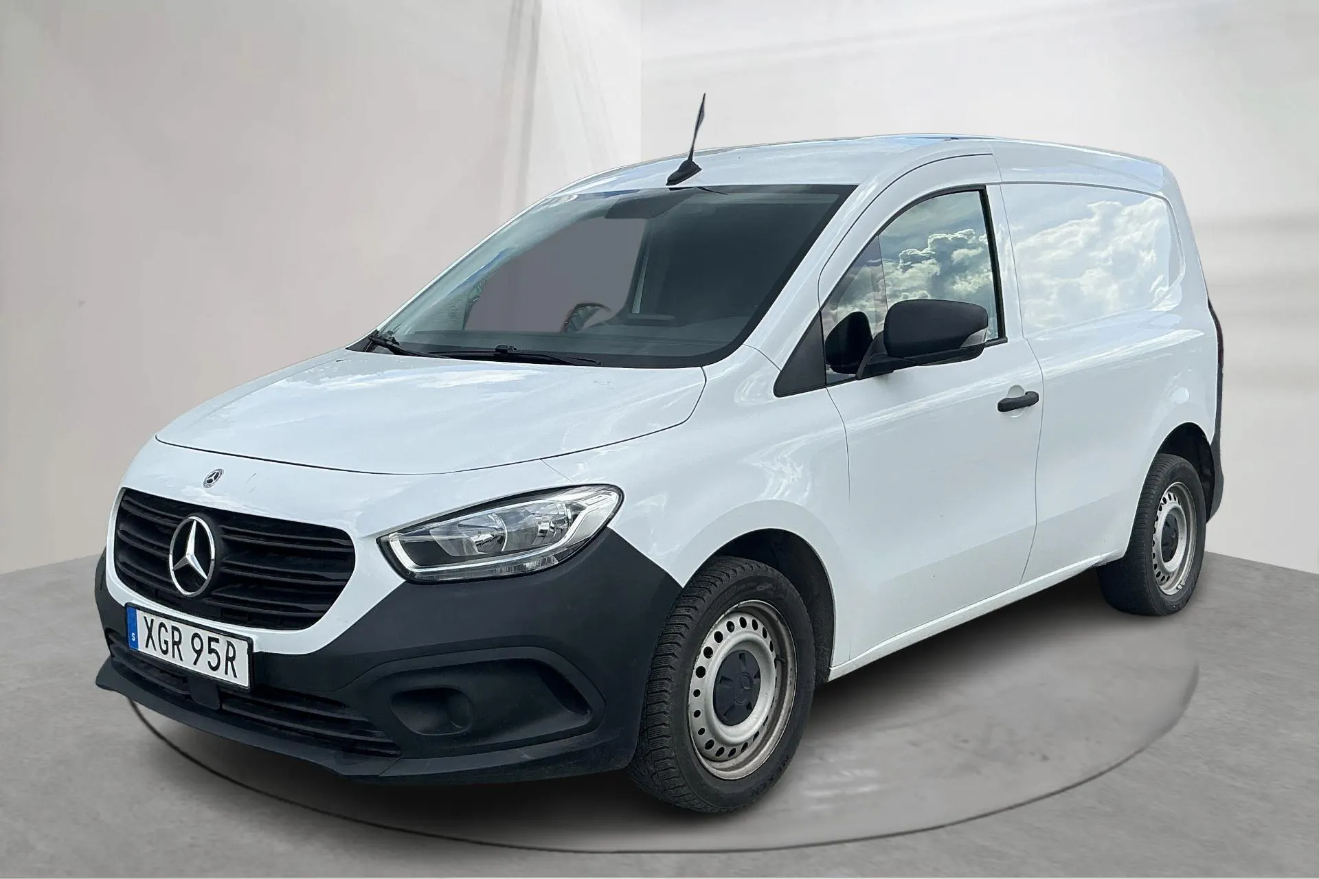 Presentation photo 1 of 14: Mercedes Citan 110 1.5 CDI (95hk) - 95 910 km - Automatic - white - 2023