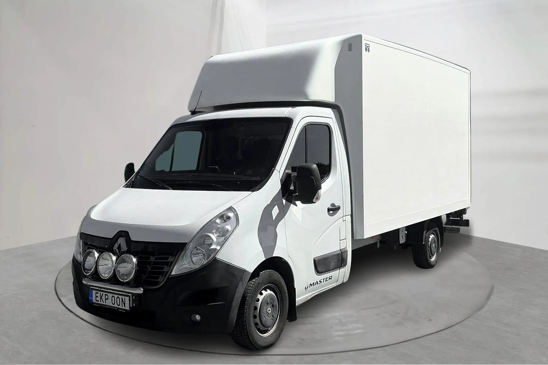 Presentation photo 1 of 13: Renault Master 2.3 dCi Volymskåp 2WD (170hk) - 233 120 km - Automatic - white - 2019