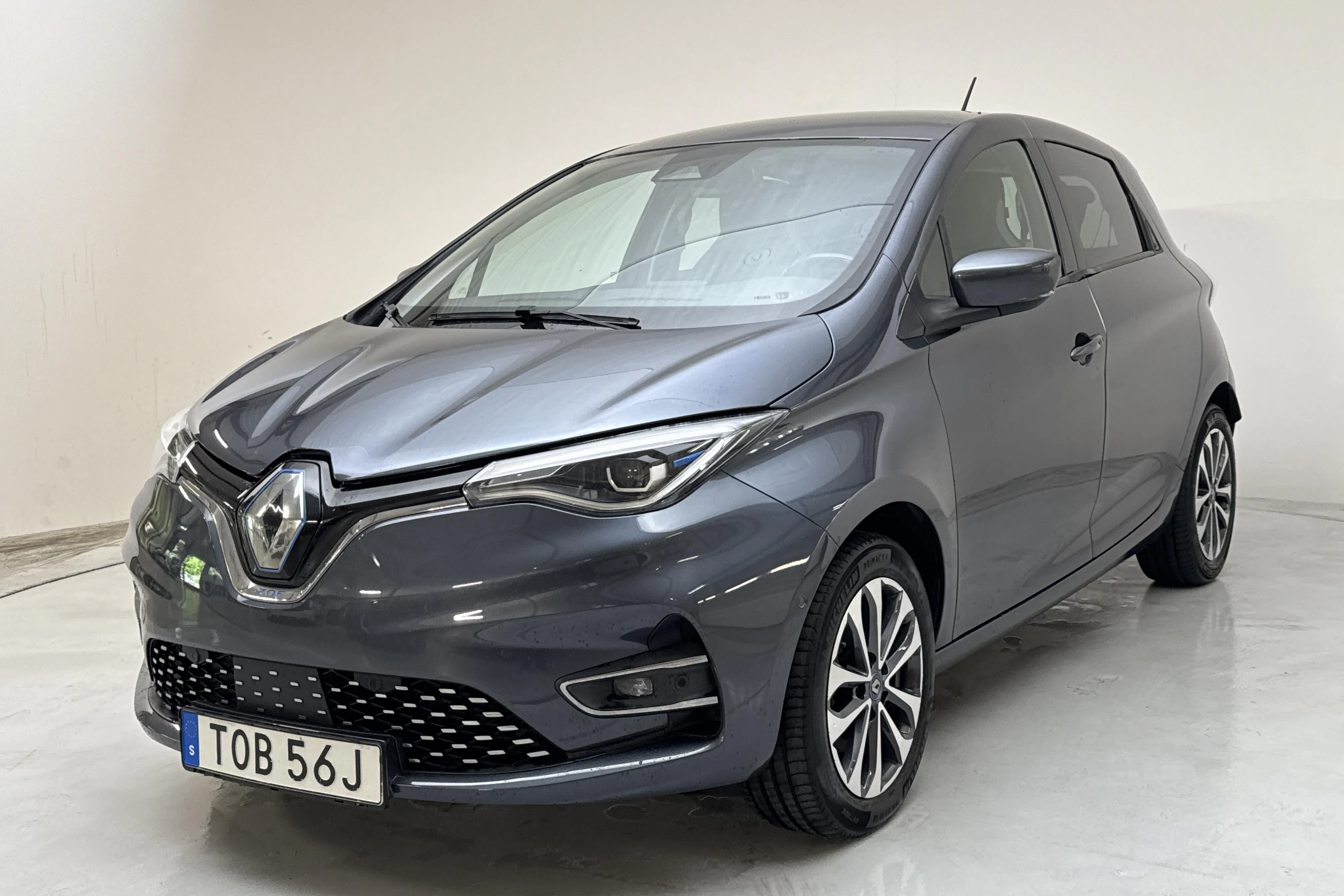 Presentationsfoto 1 av 15: Renault Zoe 52kWh R135 (135hk) - 11 096 mil - Automat - grå - 2020