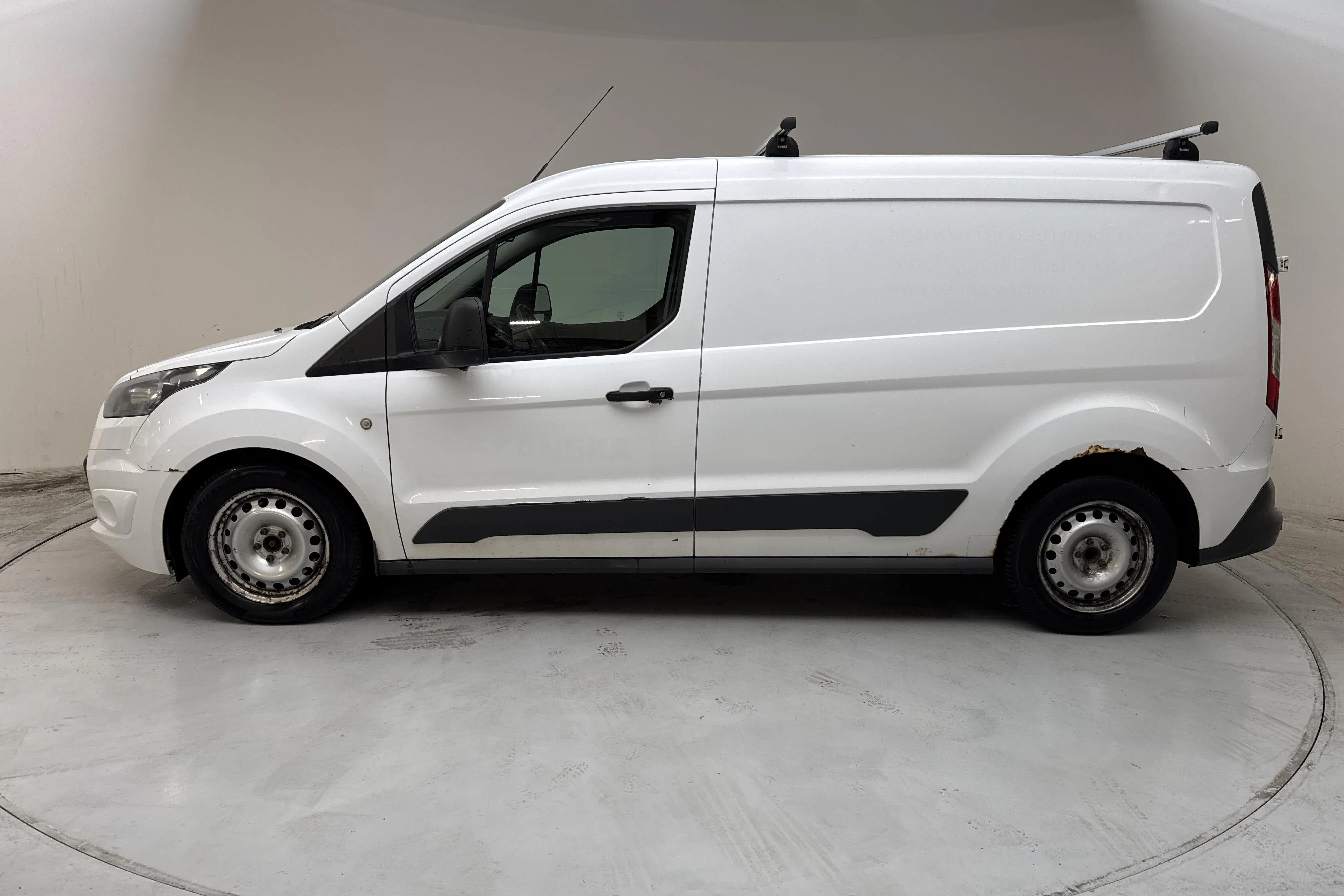 Presentation photo 2 of 12: Ford Transit Connect 1.6 TDCi (115hk) - 199 780 km - Manual - white - 2014