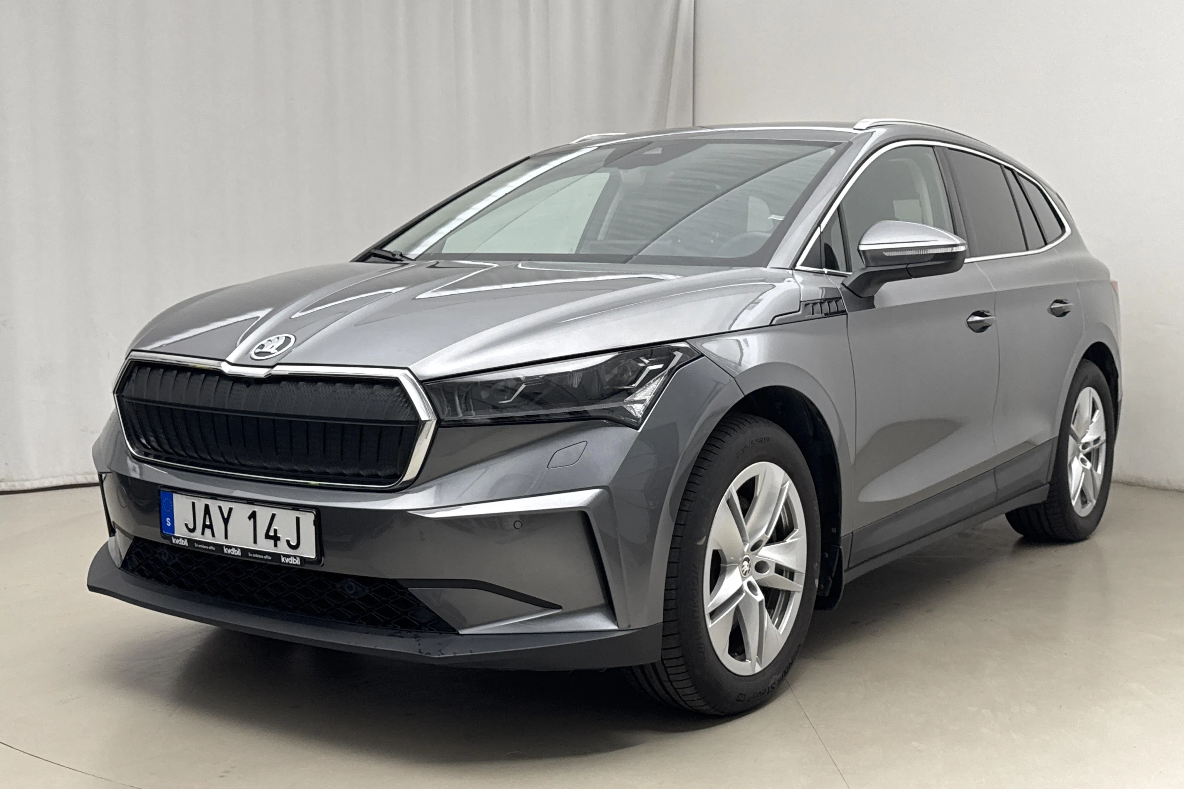 Presentation photo 1 of 25: Skoda Enyaq iV 85 82kWh (285hk) - 29 580 km - Automatic - gray - 2024
