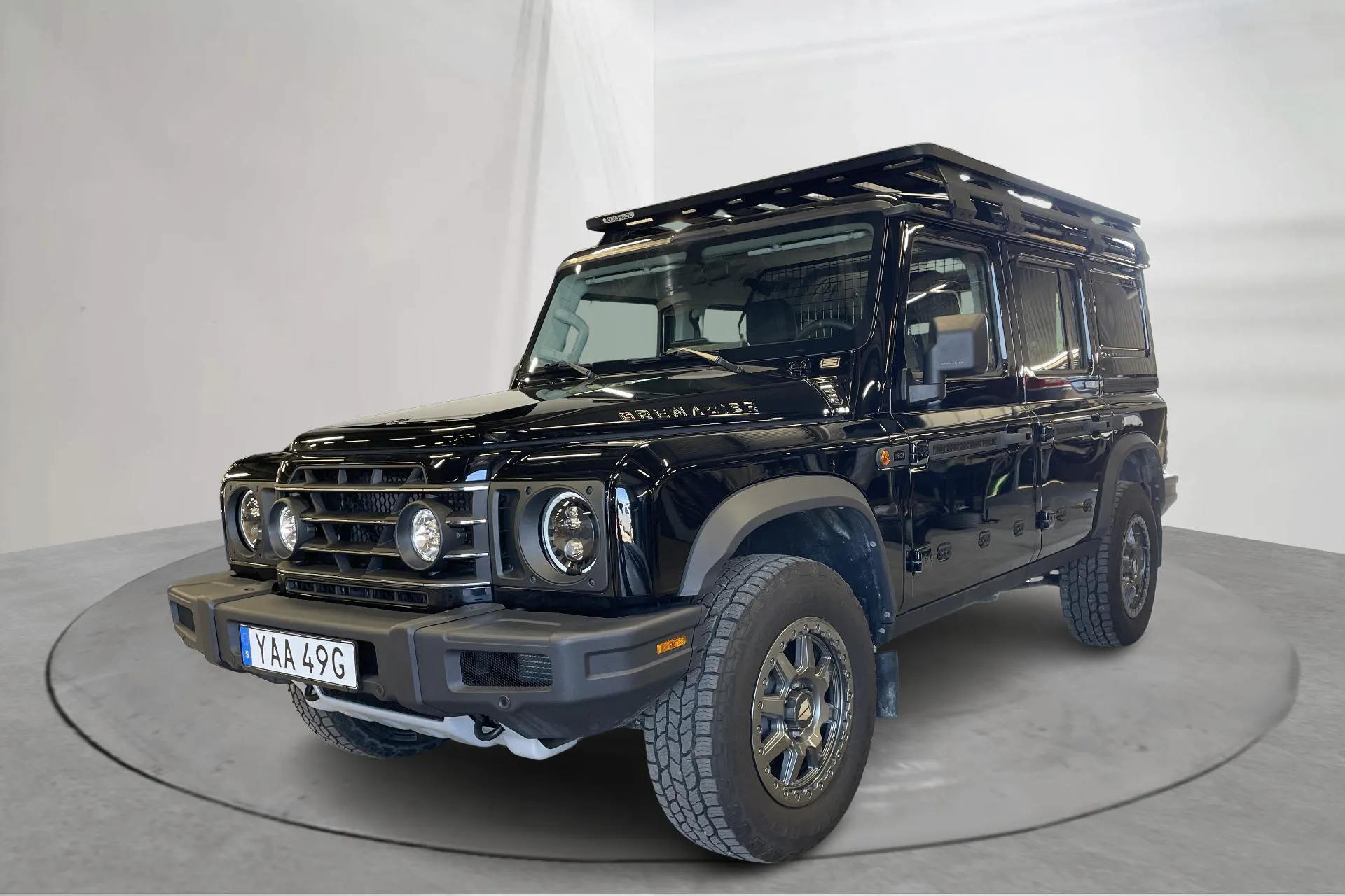 Presentation photo 1 of 22: Ineos Grenadier Utility 3.0TD 4x4 (249hk) - 5 870 km - Automatic - black - 2024
