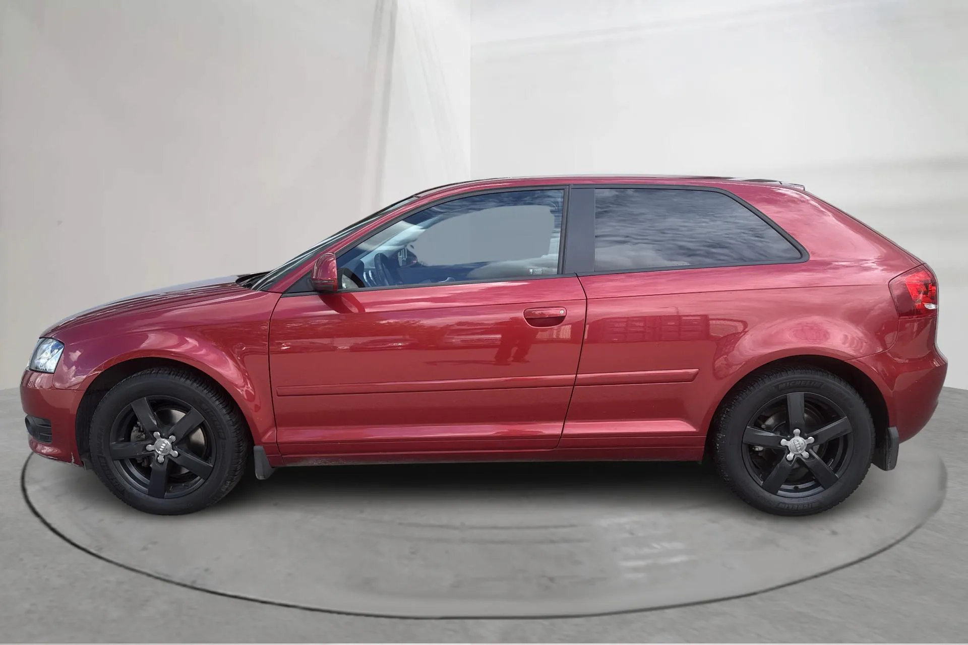 Presentation photo 2 of 14: Audi A3 1.8 TFSI (160hk) - 137 960 km - Manual - red - 2009