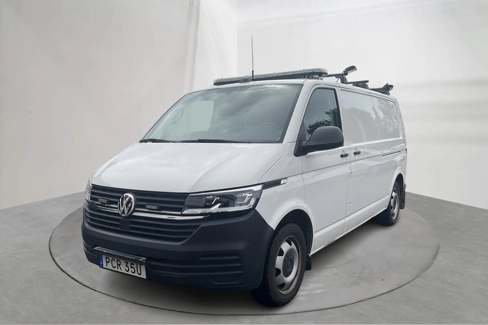 Presentation photo 1 of 23: VW Transporter T6.1 2.0 TDI BMT Skåp 4MOTION (150hk) - 56 190 km - Automatic - white - 2020