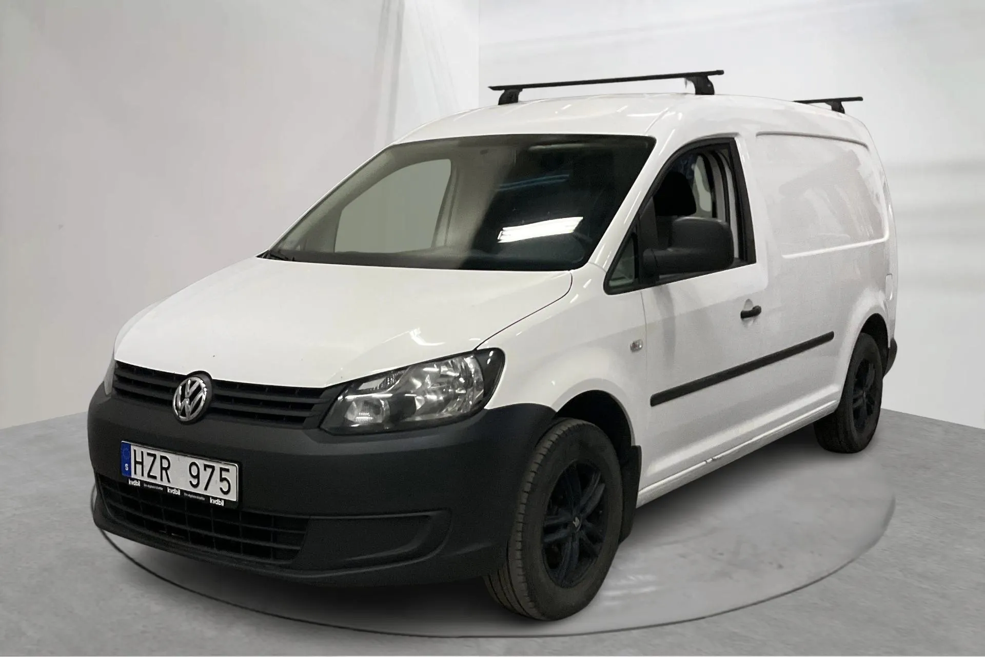 Presentation photo 1 of 14: VW Caddy 1.6 TDI Maxi Skåp (102hk) - 195 780 km - Manual - white - 2012