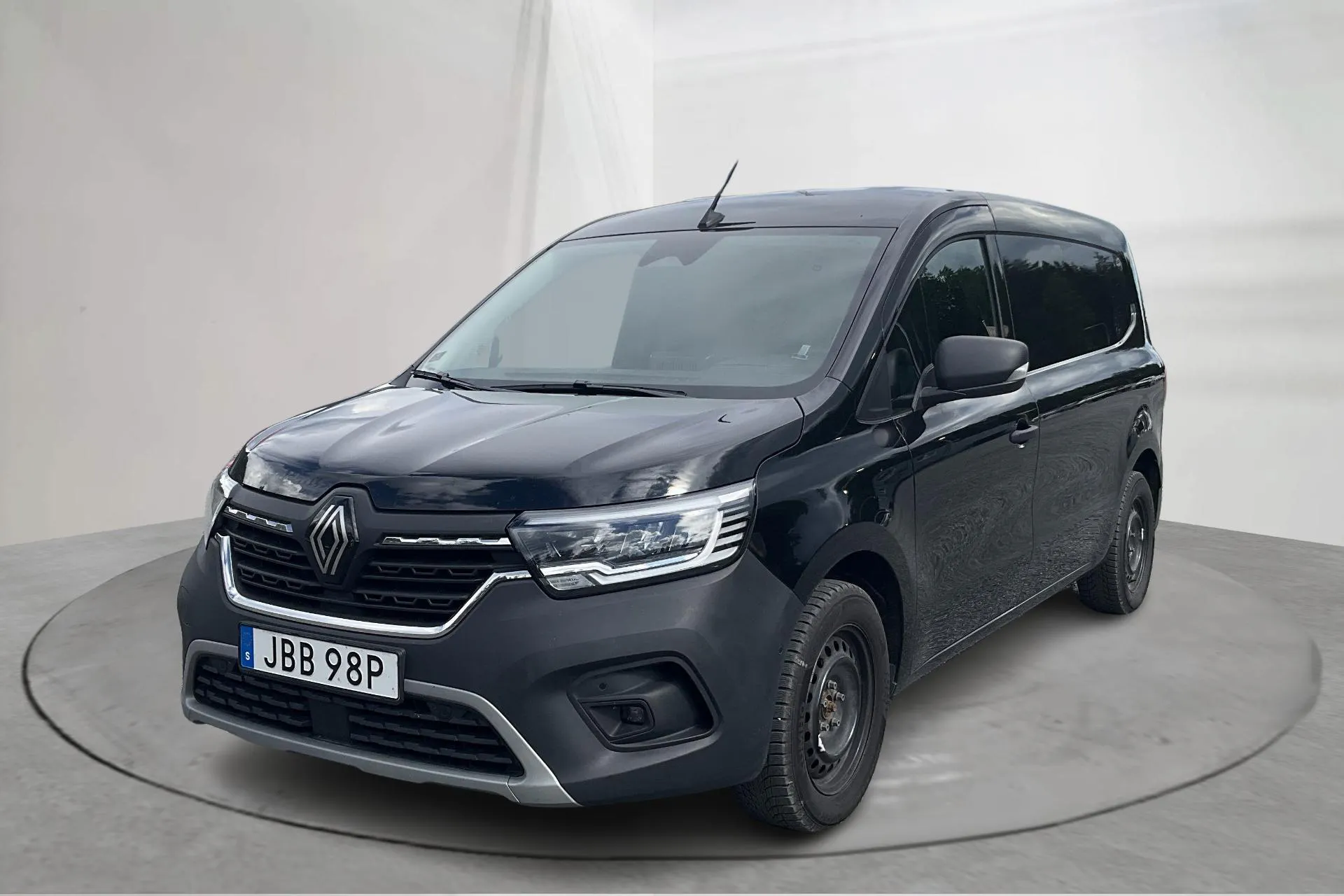 Presentationsfoto 1 av 14: Renault Kangoo 1.5 dCi Skåp (95hk) - 1 927 mil - Automat - svart - 2025