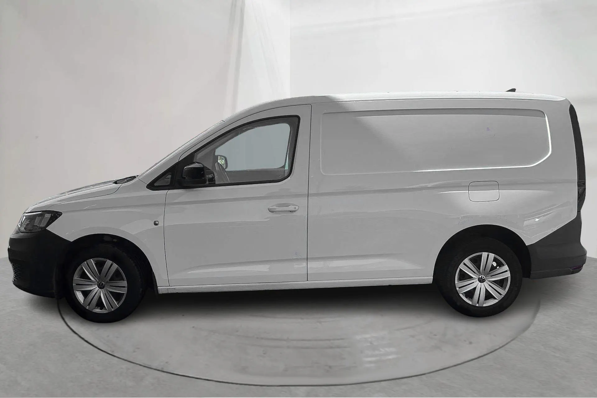 Presentationsfoto 2 av 14: VW Caddy Cargo Maxi 2.0 TDI Skåp (122hk) - 8 681 mil - Automat - vit - 2021
