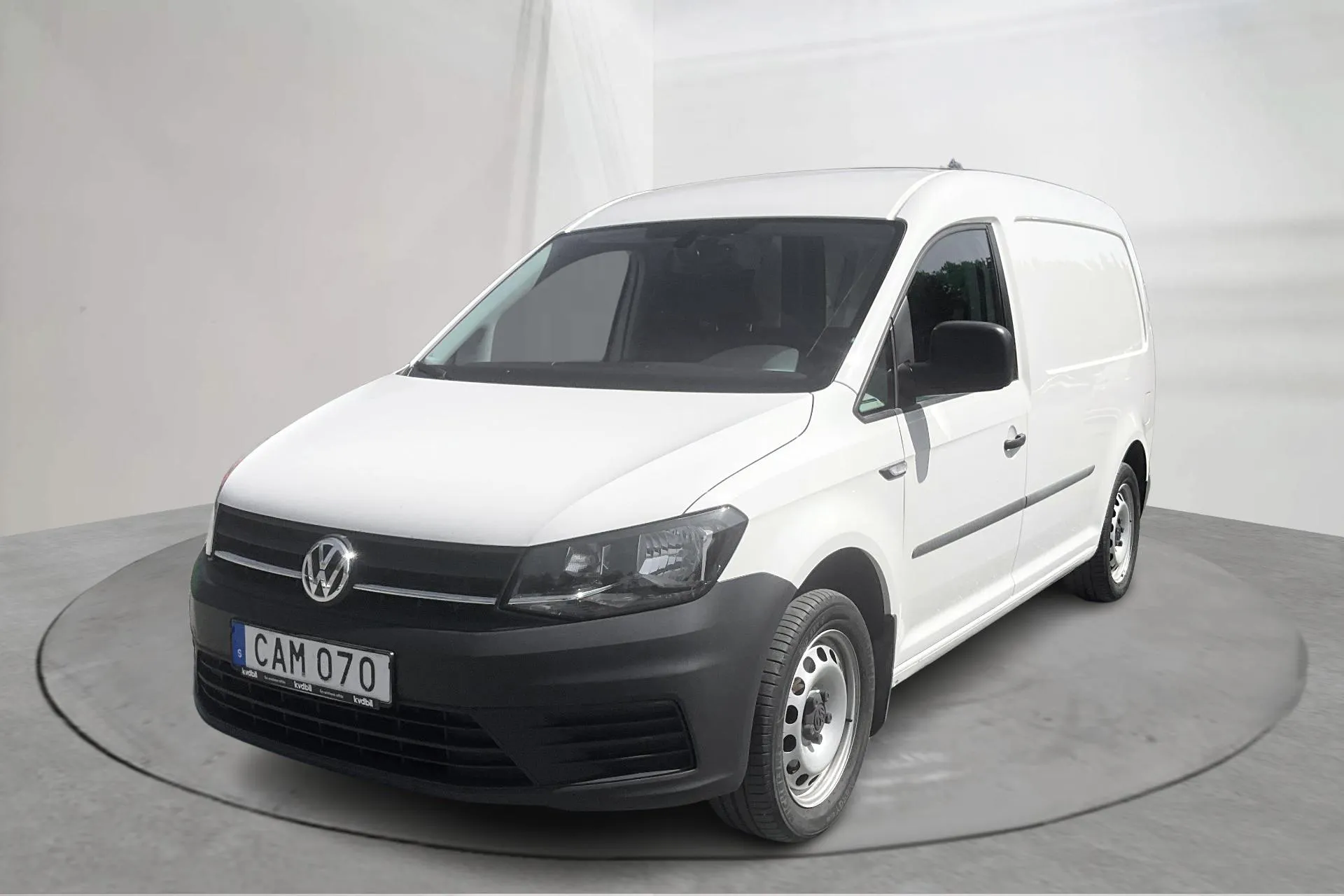 Presentation photo 1 of 12: VW Caddy 1.4 TSI (125hk) - 62 540 km - Automatic - white - 2018