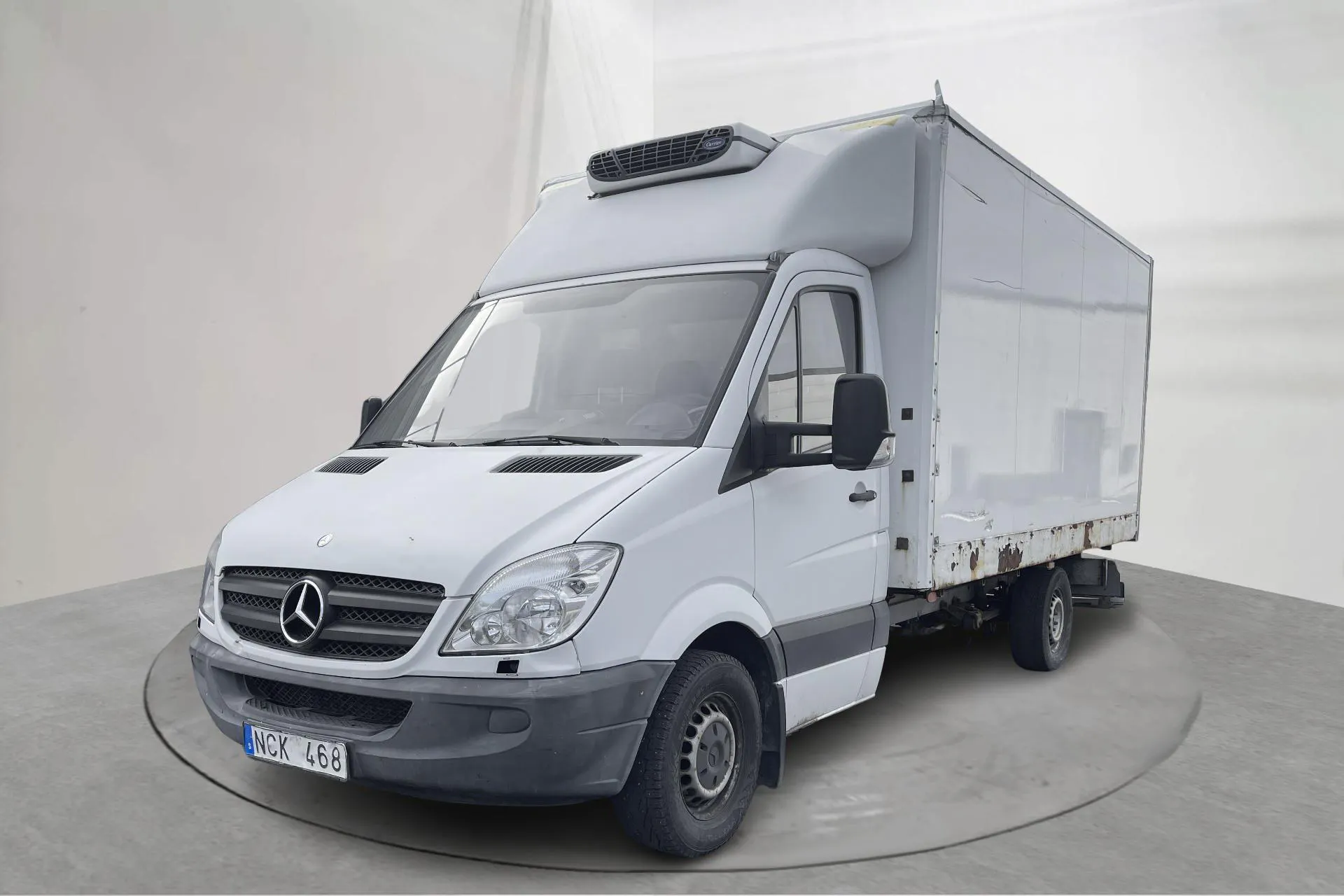Presentation photo 1 of 14: Mercedes Sprinter 319 CDI Volymskåp (190hk) - 219 010 km - Automatic - white - 2013