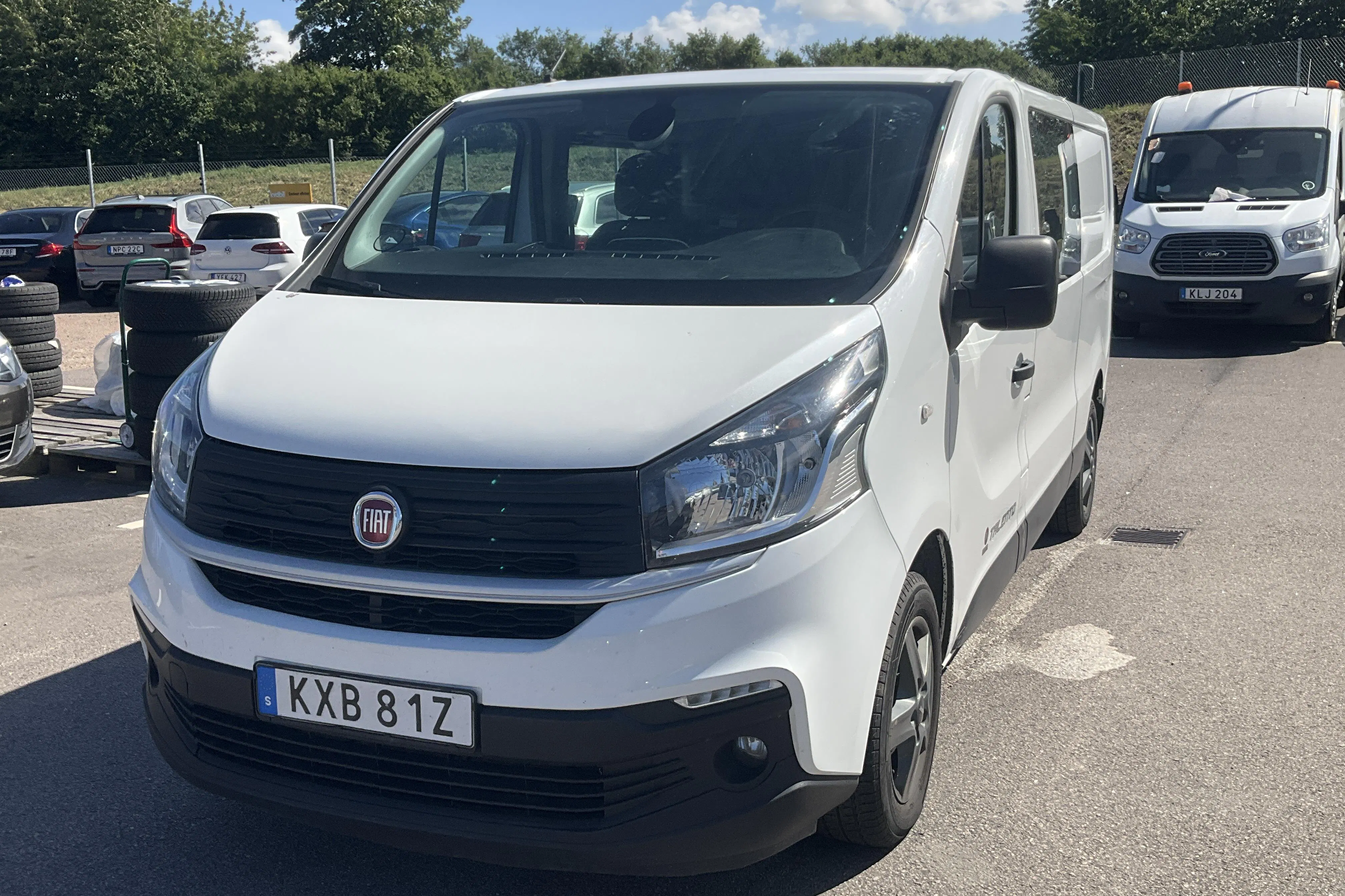 Presentation photo 1 of 15: Fiat Talento 1.6 MultiJet Skåp (120hk) - 168 720 km - Manual - white - 2020