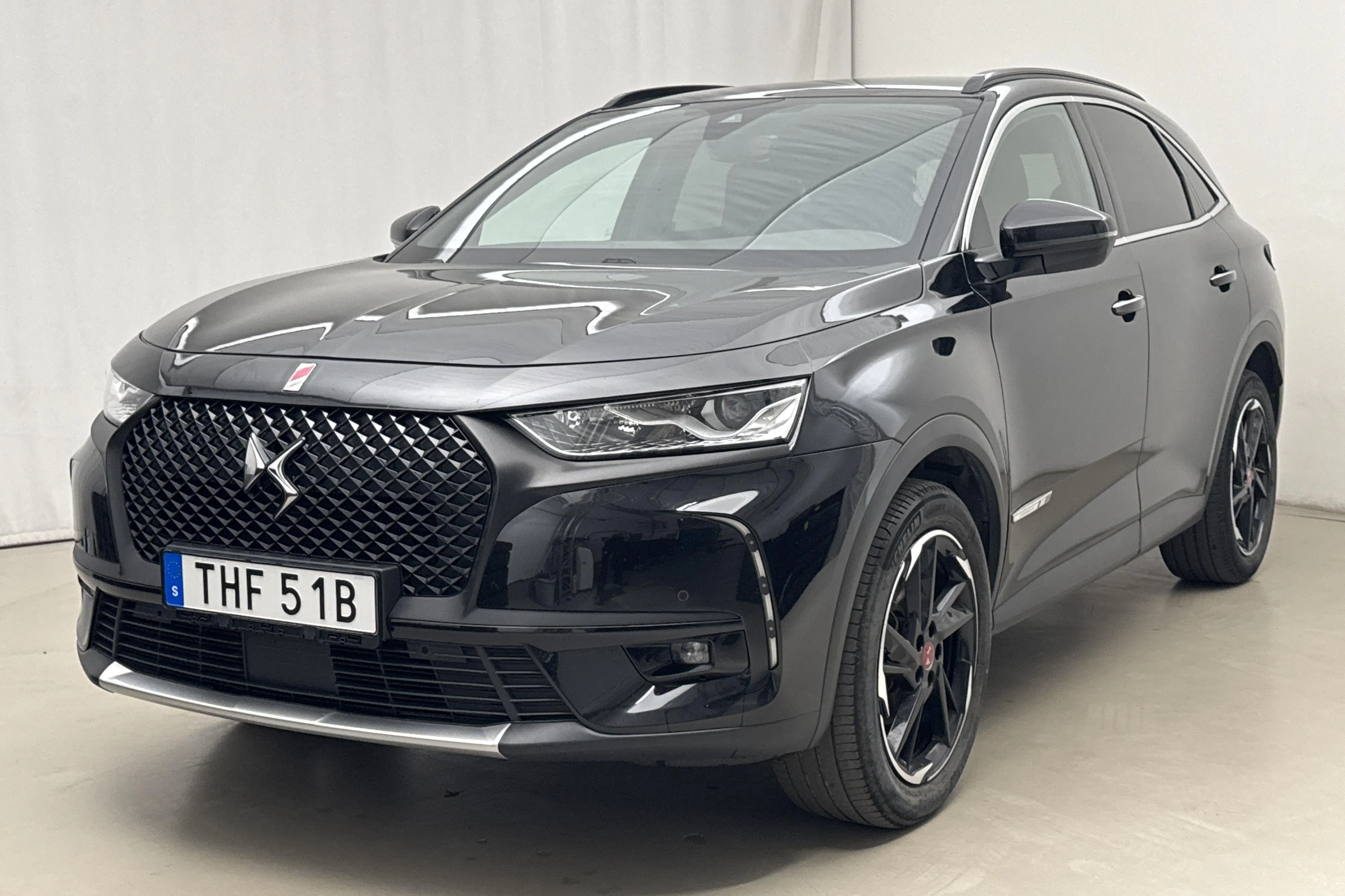 Presentation photo 1 of 21: DS DS7 Crossback PureTech (180hk) - 74 590 km - Automatic - black - 2023