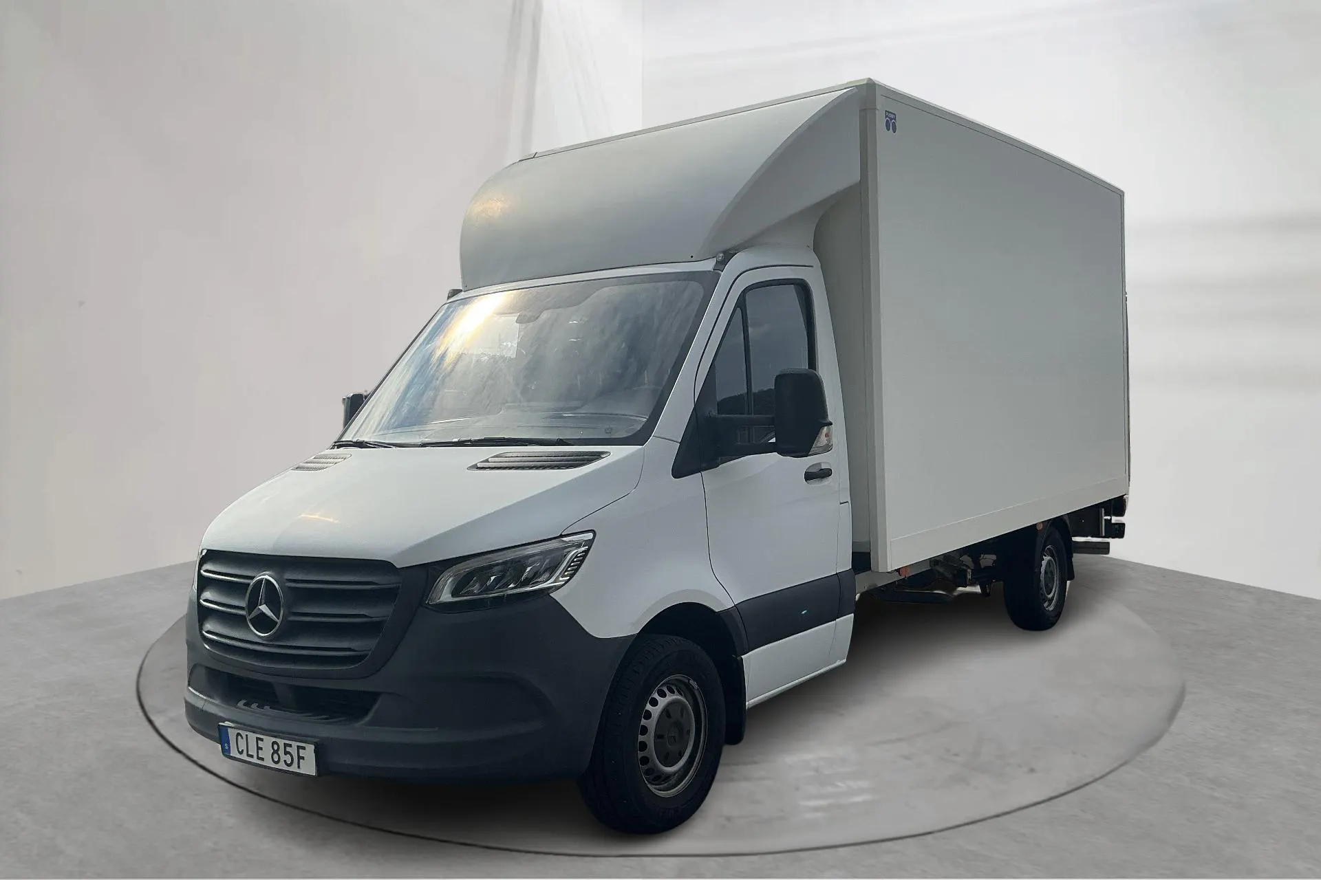 Presentationsfoto 1 av 12: Mercedes Sprinter 316 CDI Volymskåp RWD (163hk) - 10 870 mil - Automat - vit - 2021