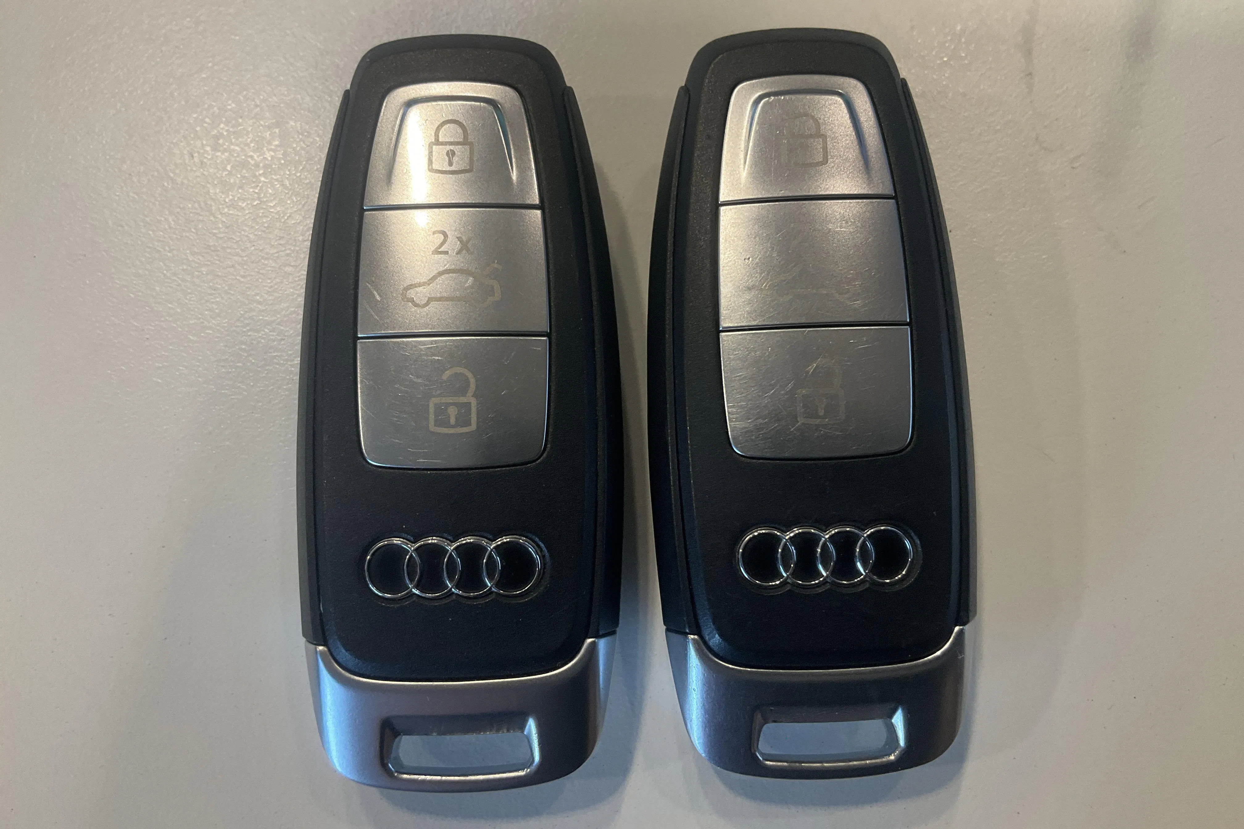Presentationsfoto 23 av 23: Audi Q4 45 e-tron quattro 77kWh (265hk) - 7 202 mil - Automat - blå - 2024