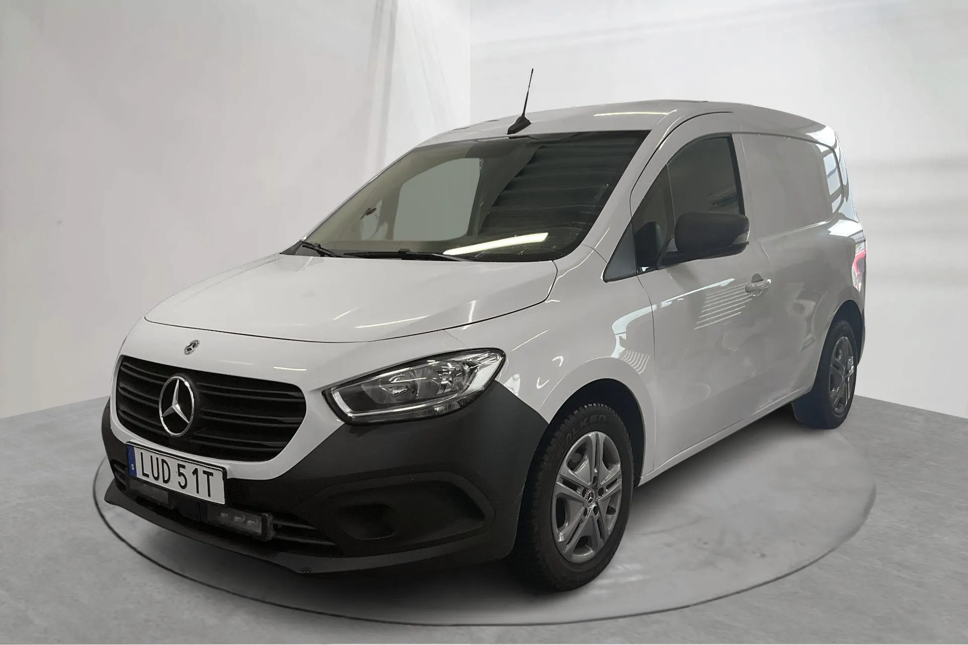 Presentation photo 1 of 16: Mercedes Citan 110 1.5 CDI (95hk) - 144 360 km - Manual - white - 2022