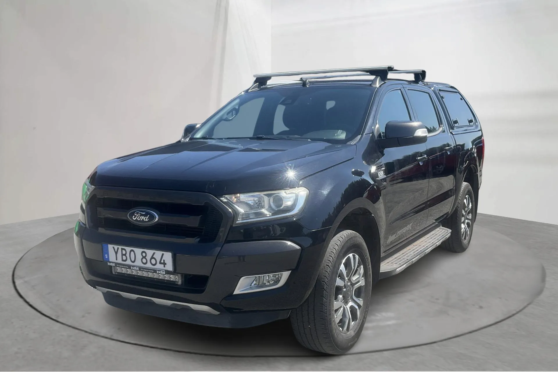Presentation photo 1 of 13: Ford Ranger 3.2 TDCi 4WD (200hk) - 131 960 km - Automatic - black - 2016