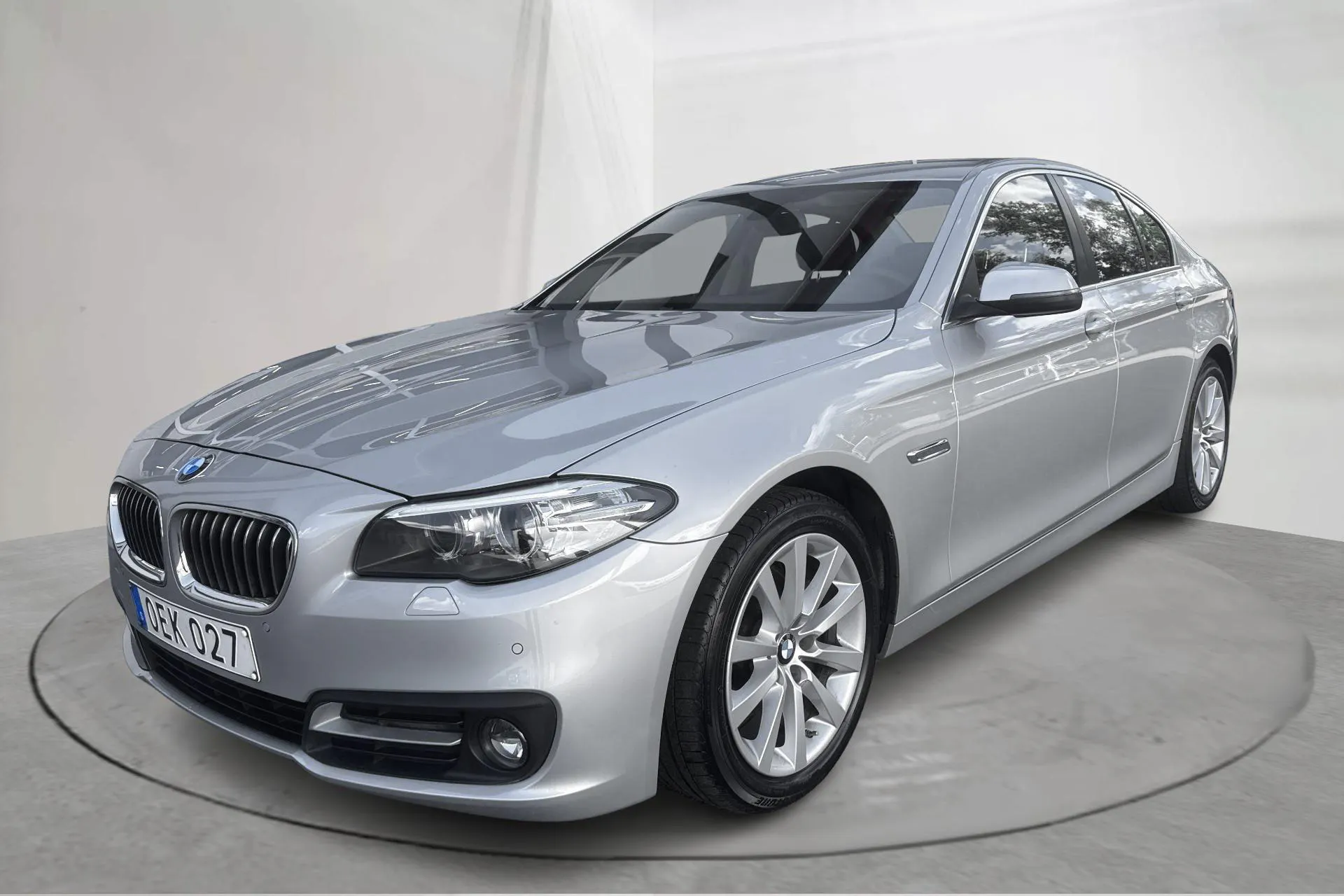 Presentation photo 1 of 14: BMW 520d xDrive Sedan, F10 (190hk) - 84 830 km - Automatic - silver - 2016