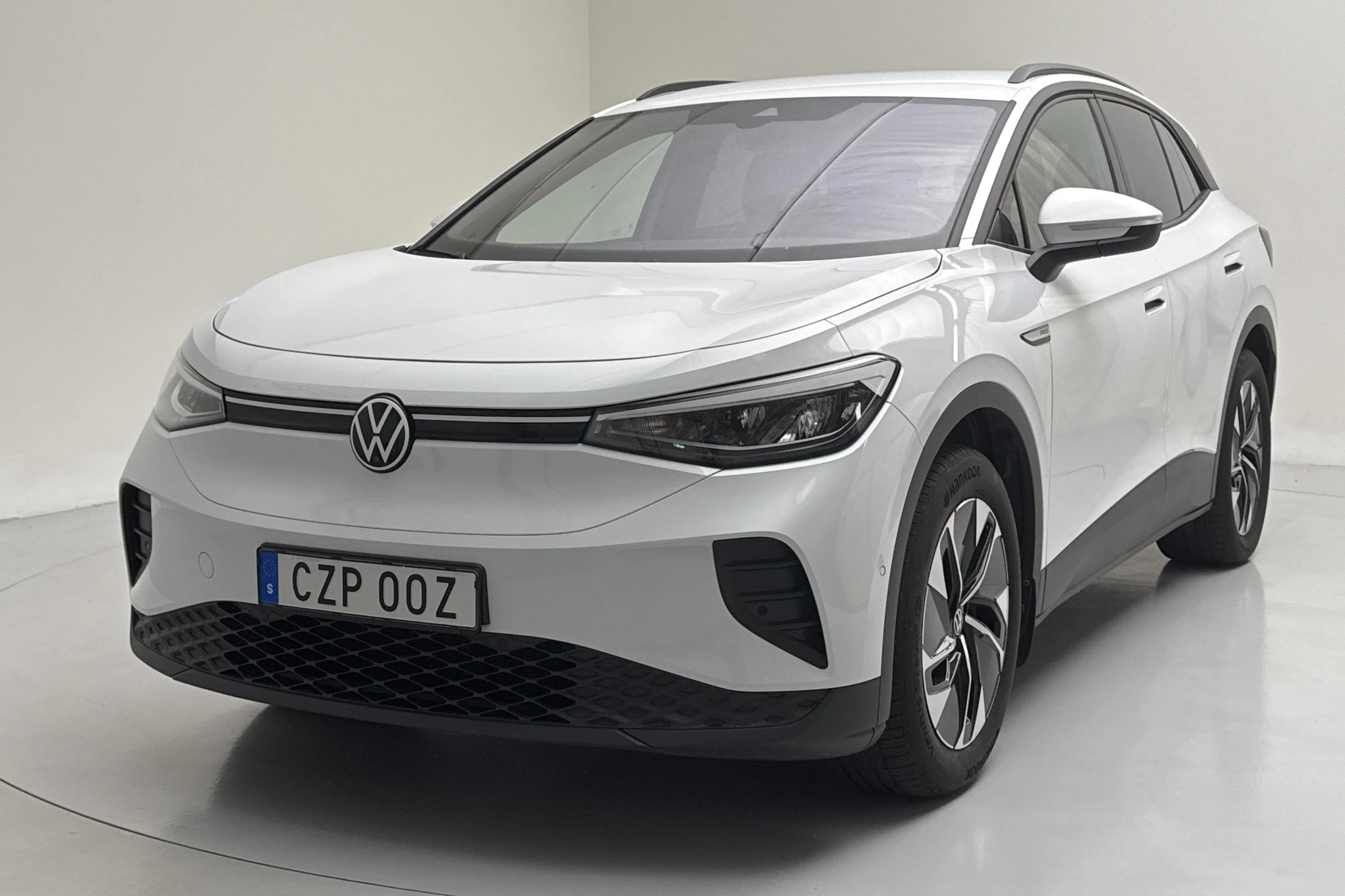 Presentation photo 1 of 18: VW ID.4 77kWh (204hk) - 62 490 km - Automatic - white - 2023