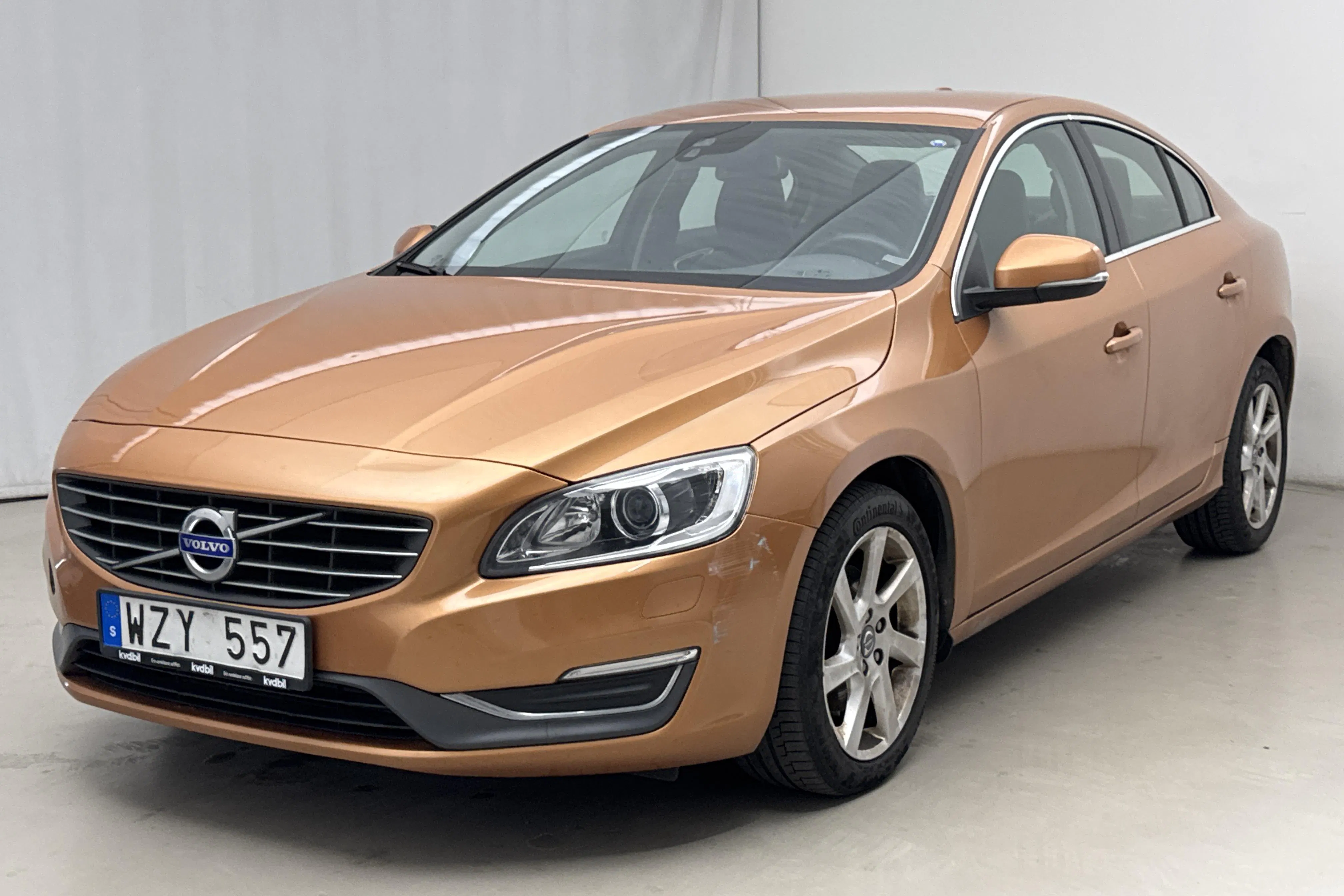 Presentation photo 1 of 18: Volvo S60 D3 (136hk) - 136 460 km - Manual - brown - 2014